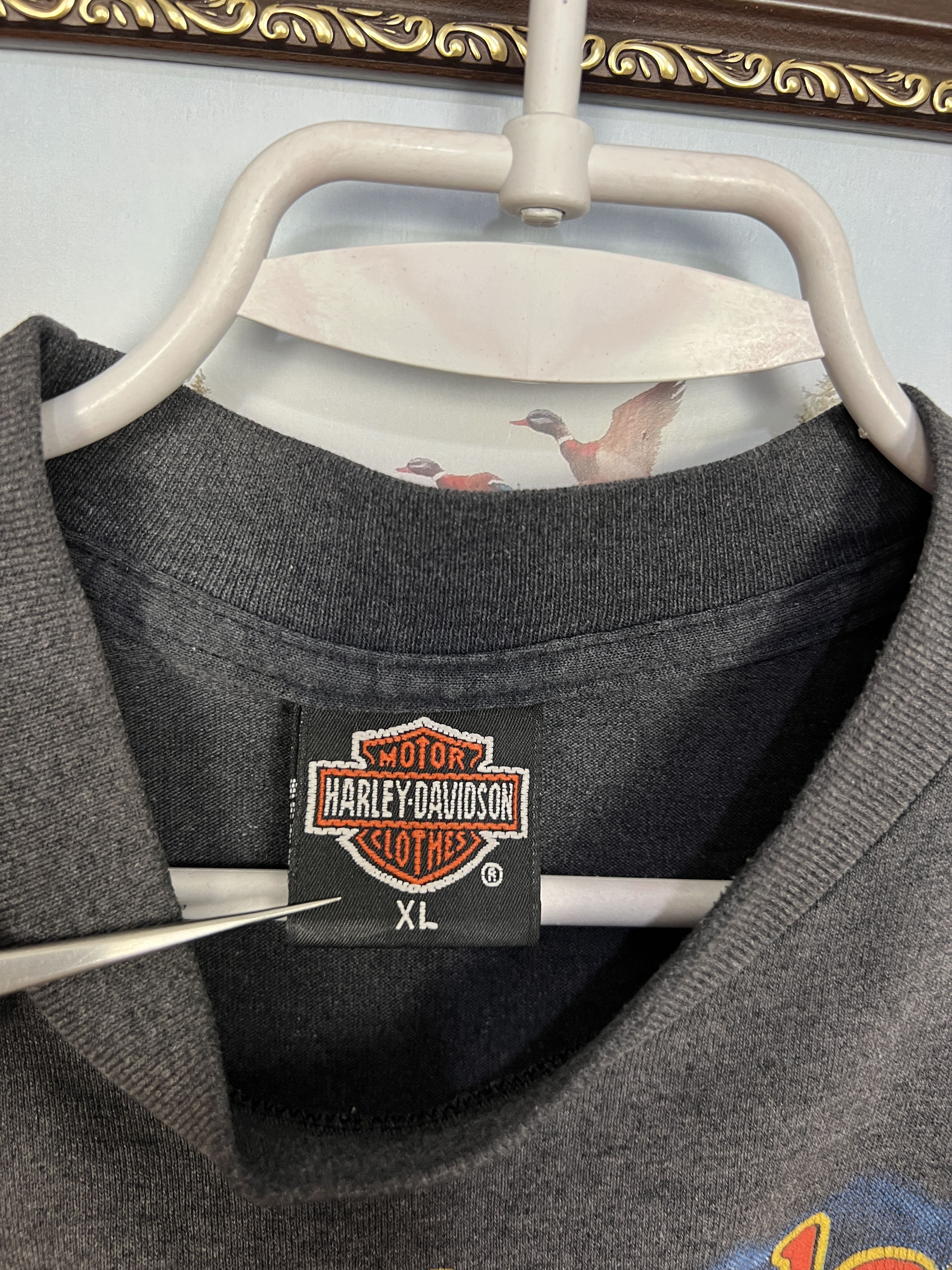 Harley Davidson Ride With The Wind 3D Emblem Harley Davidson Shirt Tee Size US XL / EU 56 / 4 - 8 Thumbnail