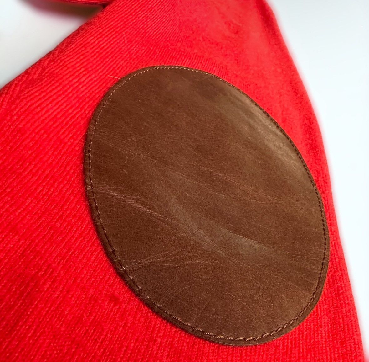 Maison Margiela Margiela leather elbow pad sweater Size US M / EU 48-50 / 2 - 4 Thumbnail
