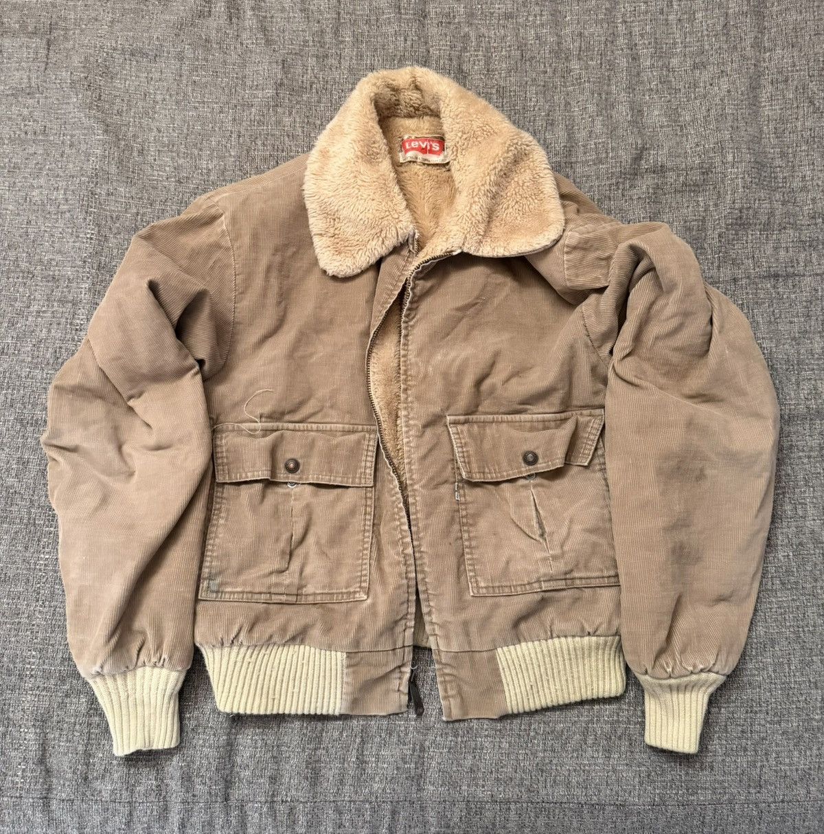 Levi's Vintage Clothing Levis Vintage Clothing Corduroy Bomber 1970s XL Size US XL / EU 56 / 4 - 1 Thumbnail