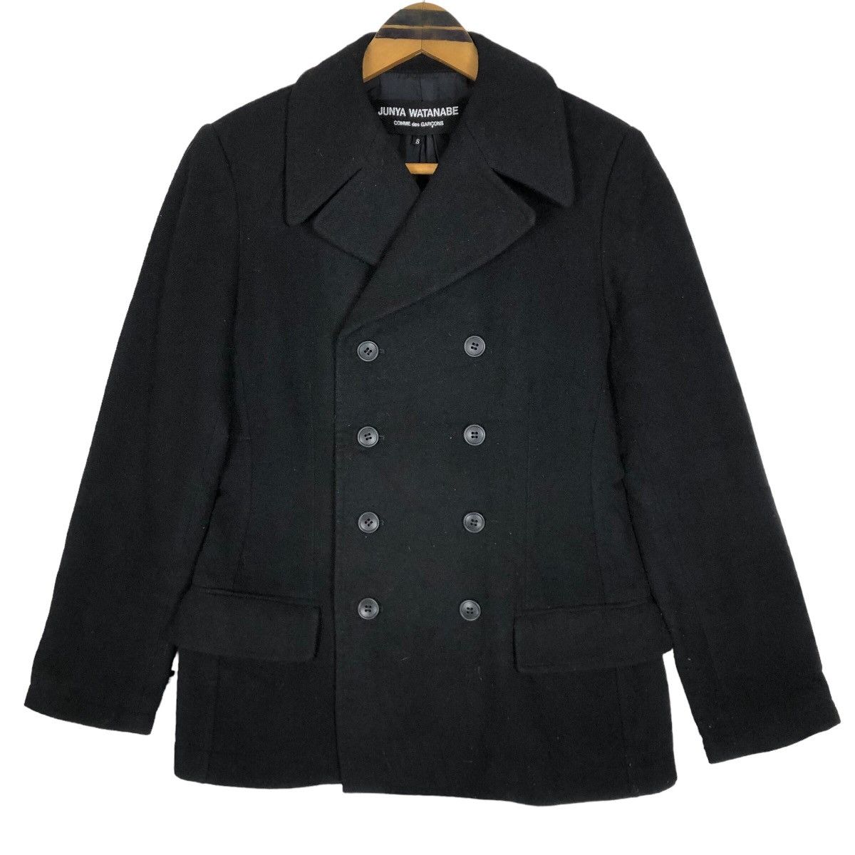 Junya Watanabe Comme Des Garcons Wool Pea Coat