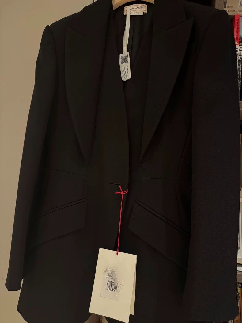 Alexander McQueen Alexander McQUEEN Suit IT40, pure wool with thickness 2504- Size XS / US 0-2 / IT 36-38 - 5 Thumbnail
