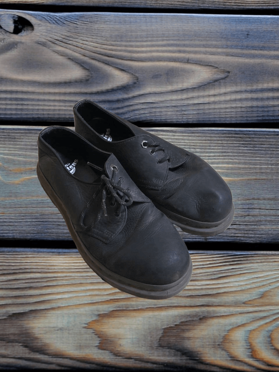 Dr. Martens Dr. Martens 1461 Mono Faux Fur Lined Shoe Size US 8.5 / EU 41-42 - 1 Thumbnail