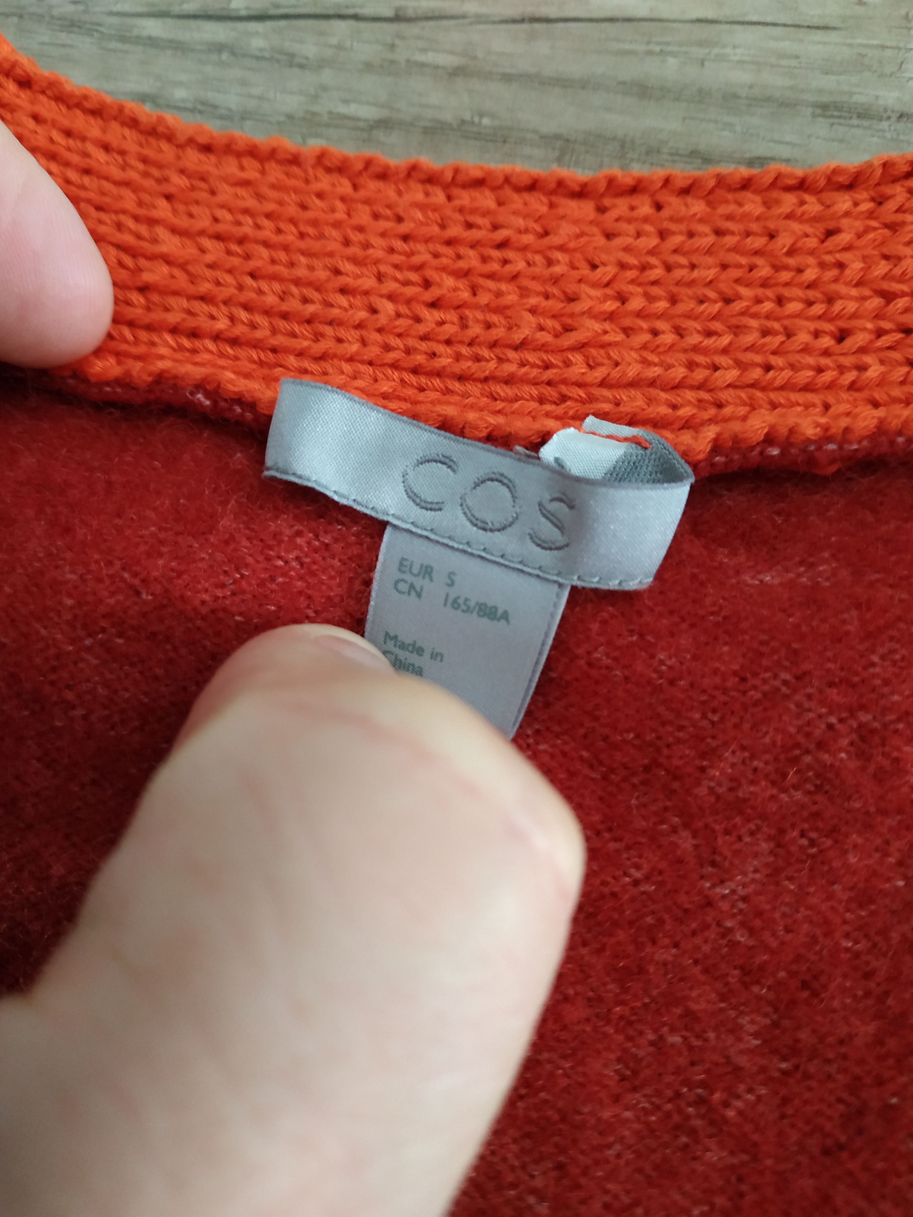 Cos COS Women's Multicolor Wool Sweater/Pullover, s. SMALL Size S / US 4 / IT 40 - 9 Thumbnail