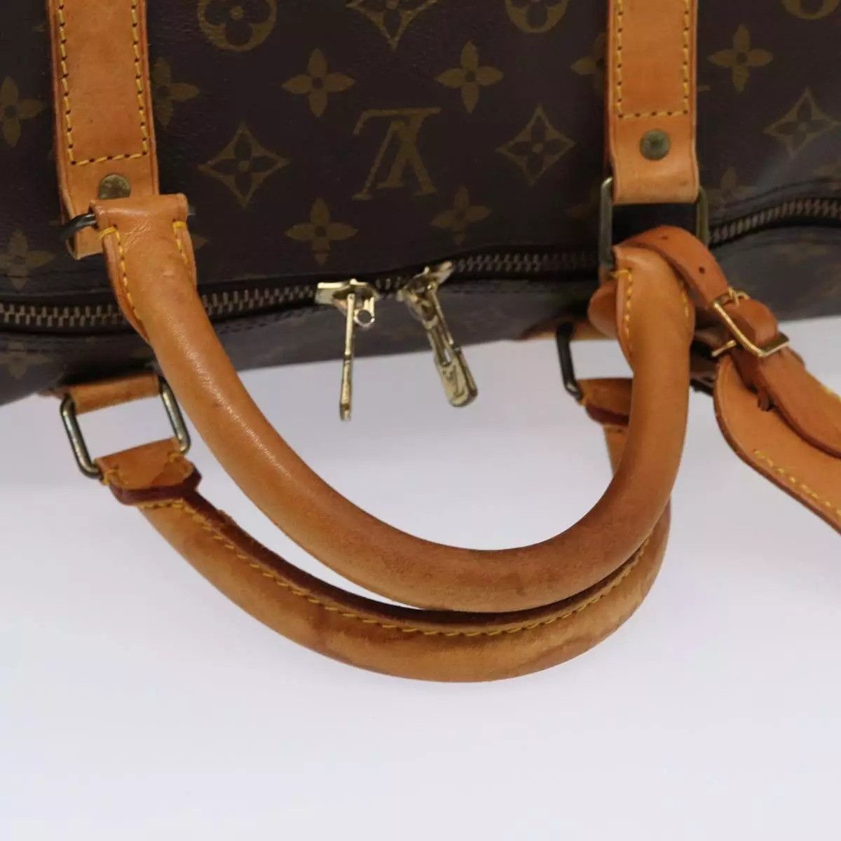 Louis Vuitton LOUIS VUITTON Monogram Keepall 60 Boston Bag Size ONE SIZE - 11 Thumbnail