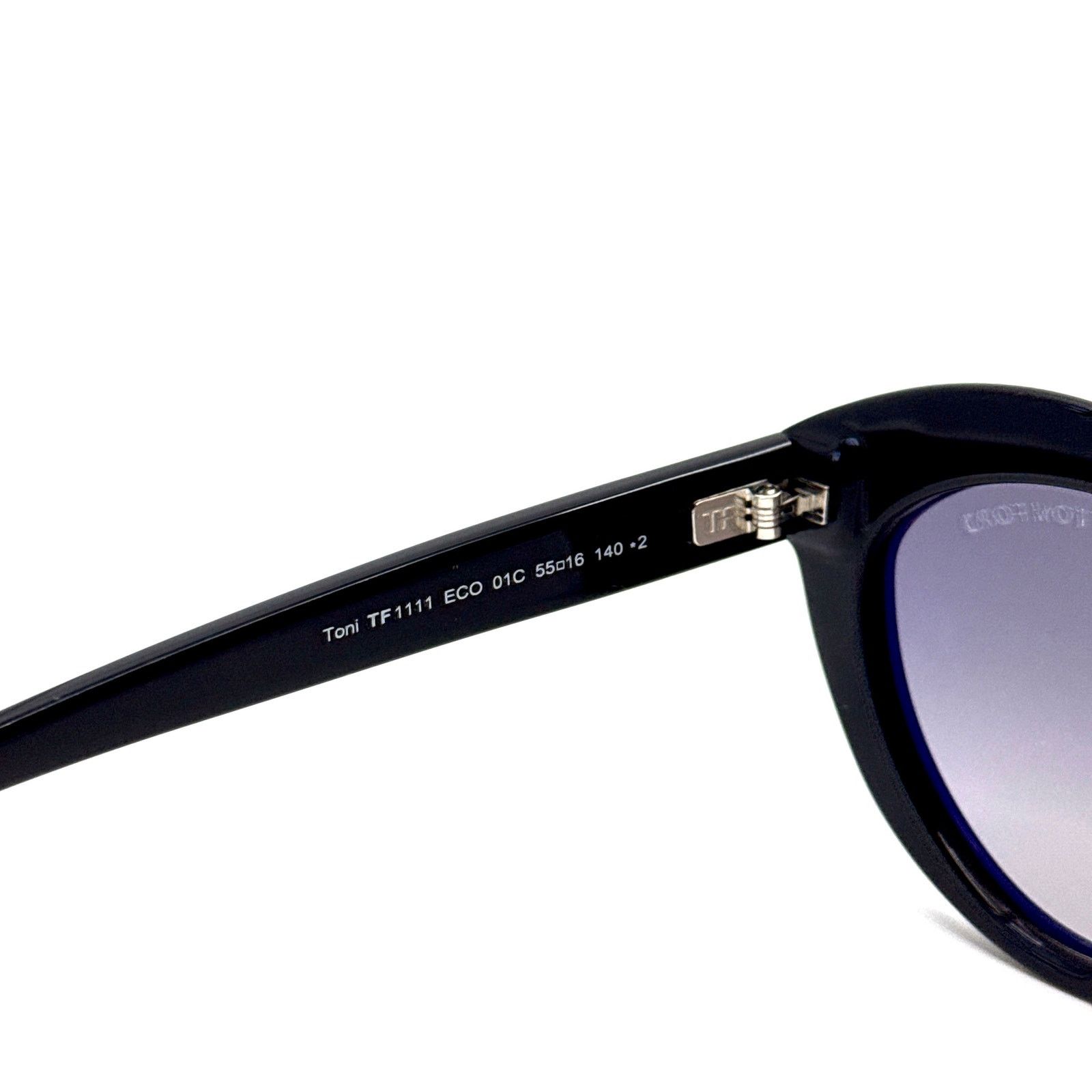 Tom Ford New, TOM FORD Toni Sunglasses TF1111 01C Authentic Size ONE SIZE - 8 Thumbnail