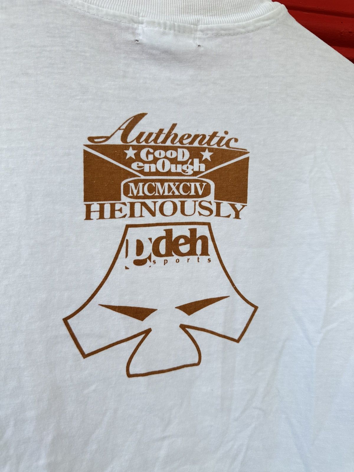 GOODENOUGH × Supreme Rare Vintage 1994 Supreme x GDEH Device Tee Size US M / EU 48-50 / 2 - 4 Thumbnail