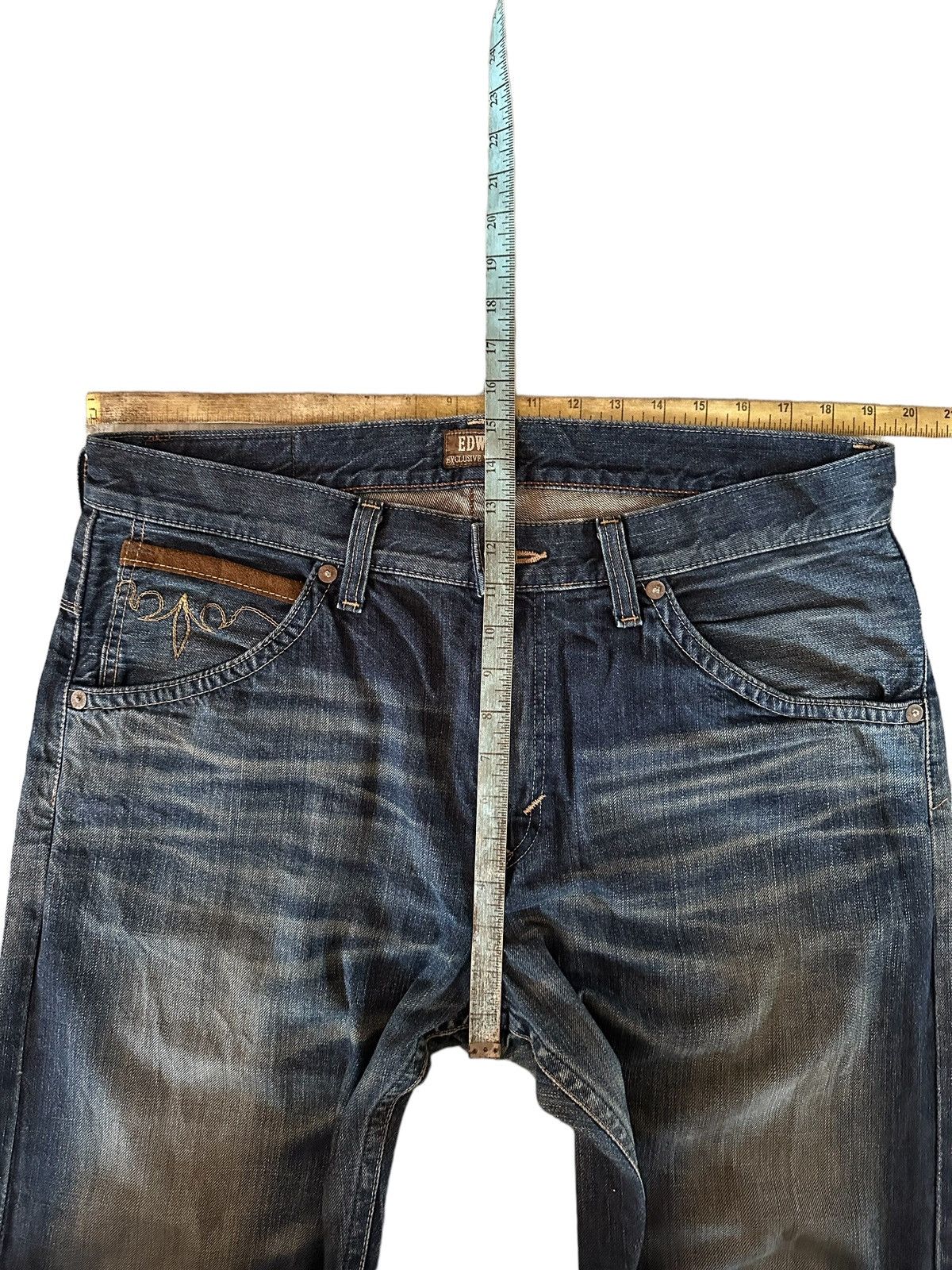 Edwin Mudwash Japanese Brand Edwin Denim Jeans Size US 38 / EU 54 - 12 Thumbnail
