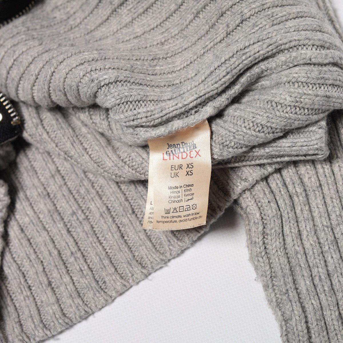Jean Paul Gaultier Jean Paul Gaultier Lindex Cropped Sweater Zip Turtleneck Size XS / US 0-2 / IT 36-38 - 8 Thumbnail