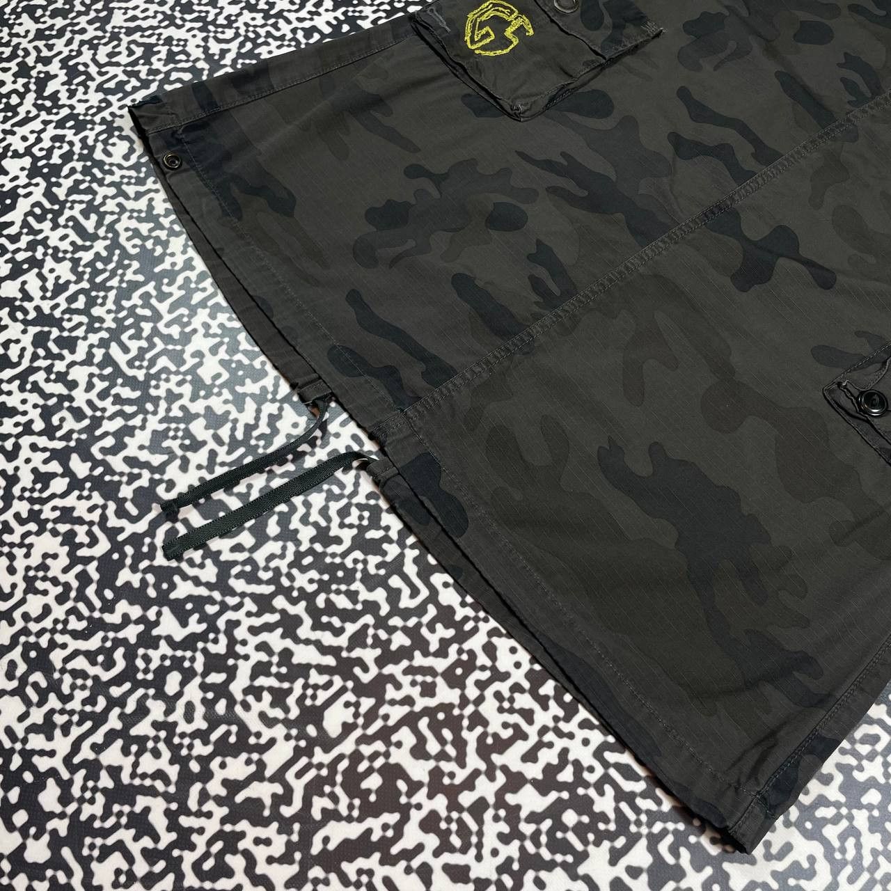 G-Star Vintage Y2K G STAR Camo Cargo Maxi Skirt Japanese Style Size 26" / US 2 / IT 38 - 10 Thumbnail