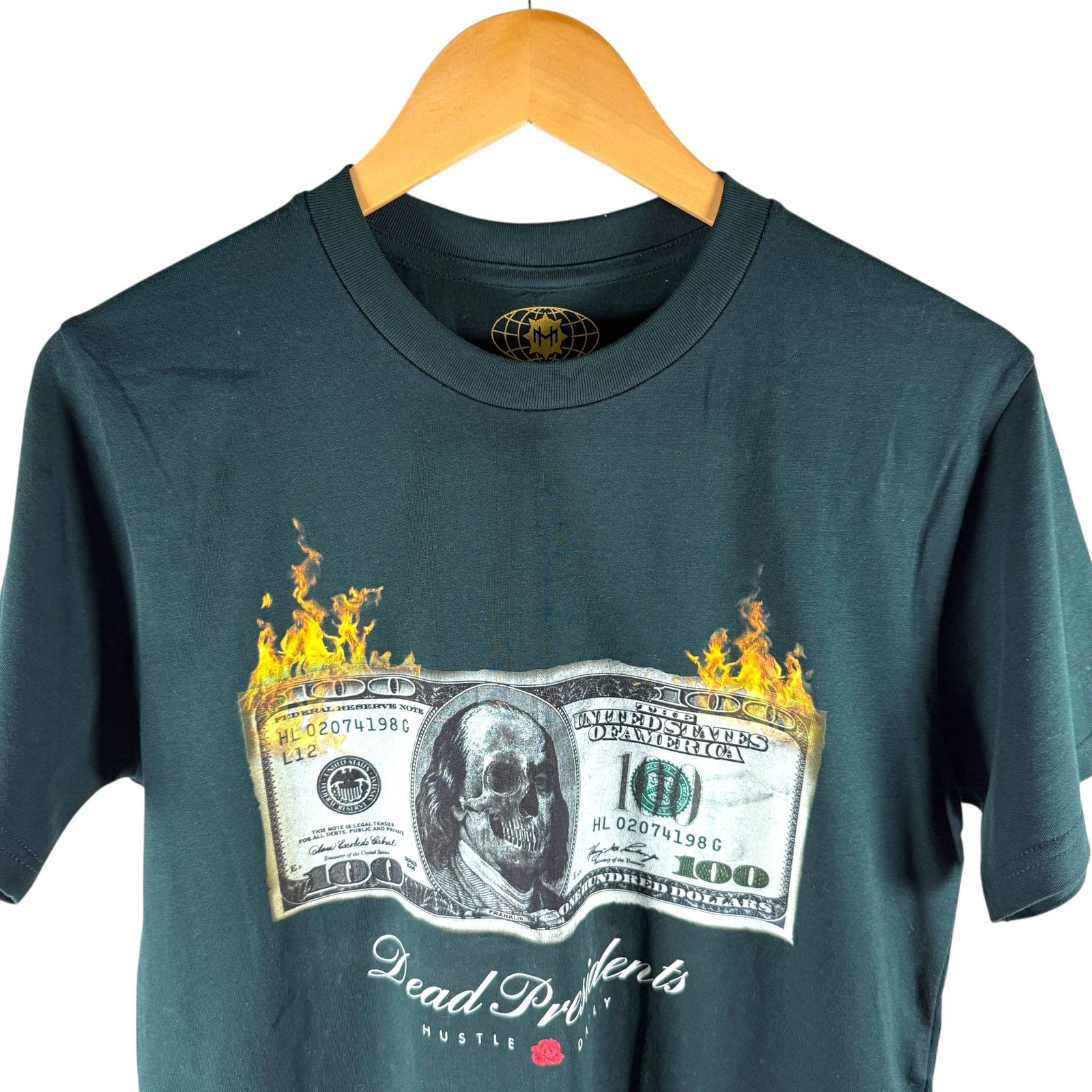 Other Hastamuerte Dead Presidents Money On Fire T-shirt Mens Small Size US S / EU 44-46 / 1 - 5 Thumbnail