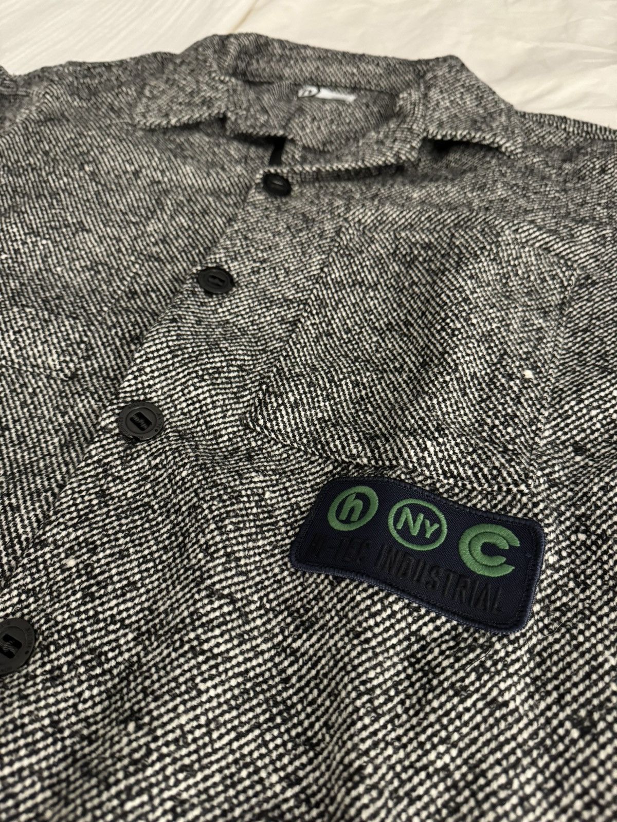 HIDDEN HIDDEN NY 2 Pocket Overshirt (Size Large) Size US L / EU 52-54 / 3 - 5 Thumbnail