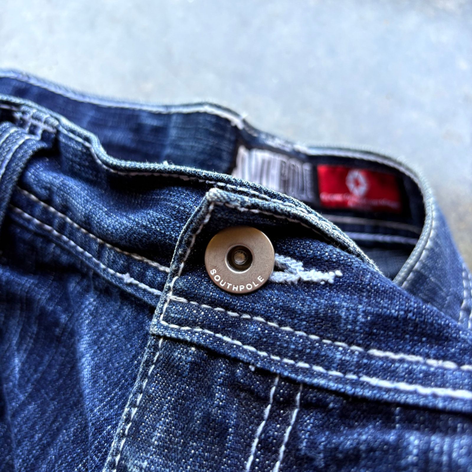 Southpole Vintage Y2K Red Tab Southpole Jorts Size US 36 / EU 52 - 3 Thumbnail