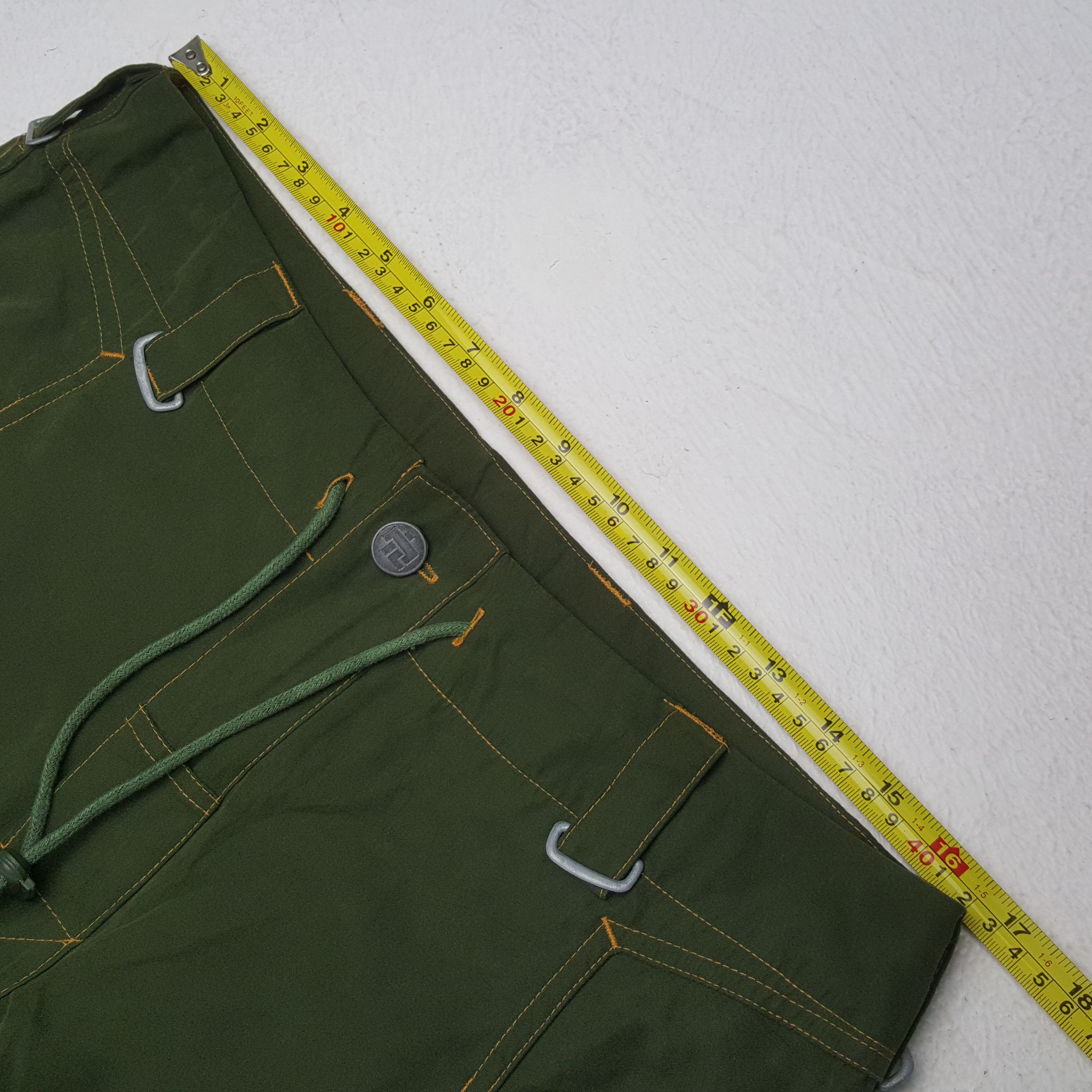 Vintage ILLIG Tactical Baggy Style Parachute Pant RR8 Size US 33 - 7 Thumbnail
