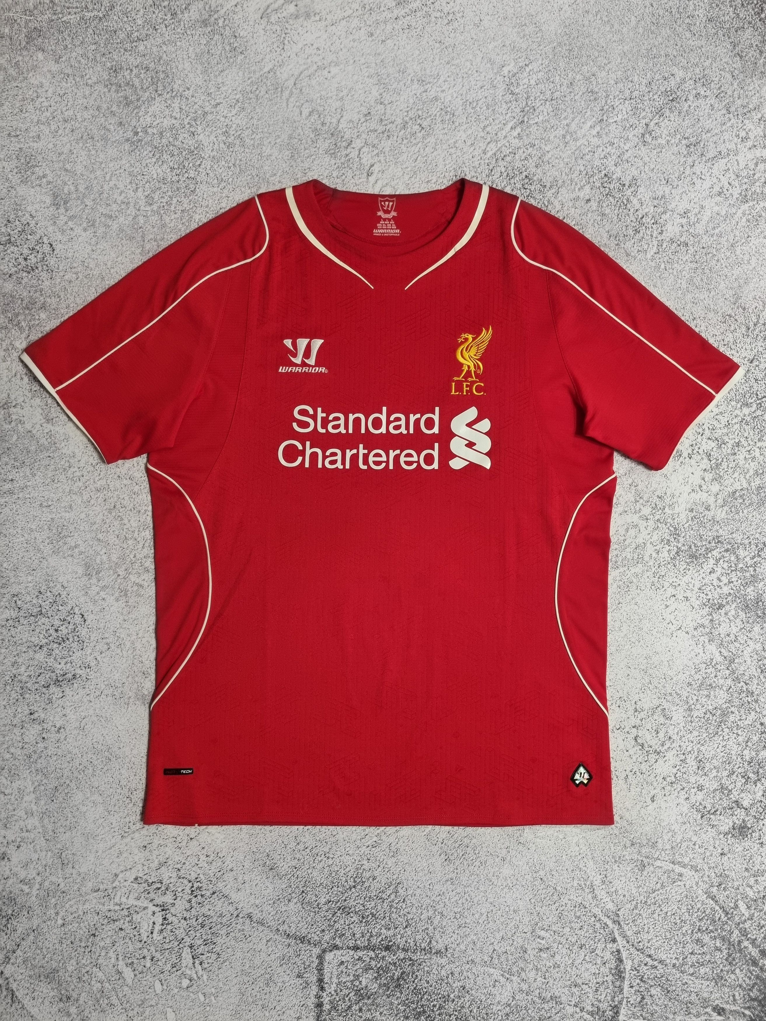 Warrior Liverpool FC Warrior Home Shirt 2013/14 Standard Chartered Size US L / EU 52-54 / 3 - 1 Thumbnail