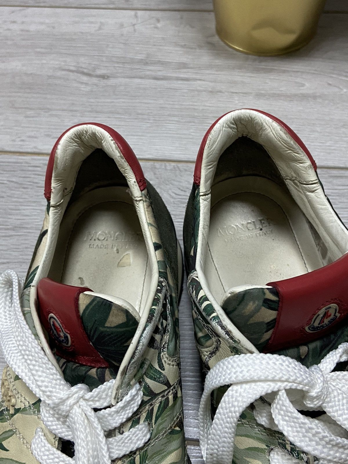 Moncler Moncler 🇫🇷 palm sneakers suede Size US 7.5 / EU 40-41 - 12 Thumbnail