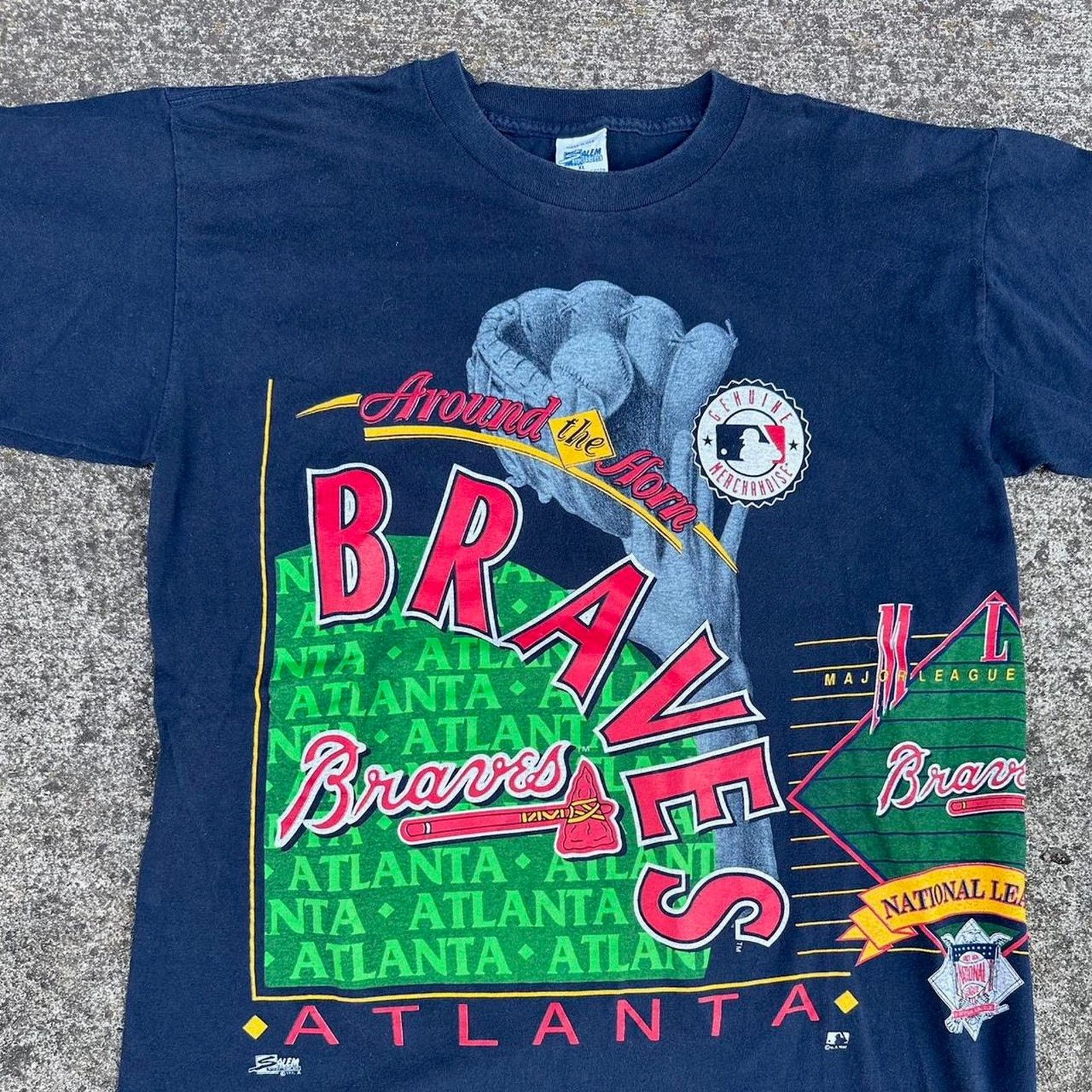 Salem Sportswear Insane atlanta braves wrap around Size US XL / EU 56 / 4 - 4 Thumbnail