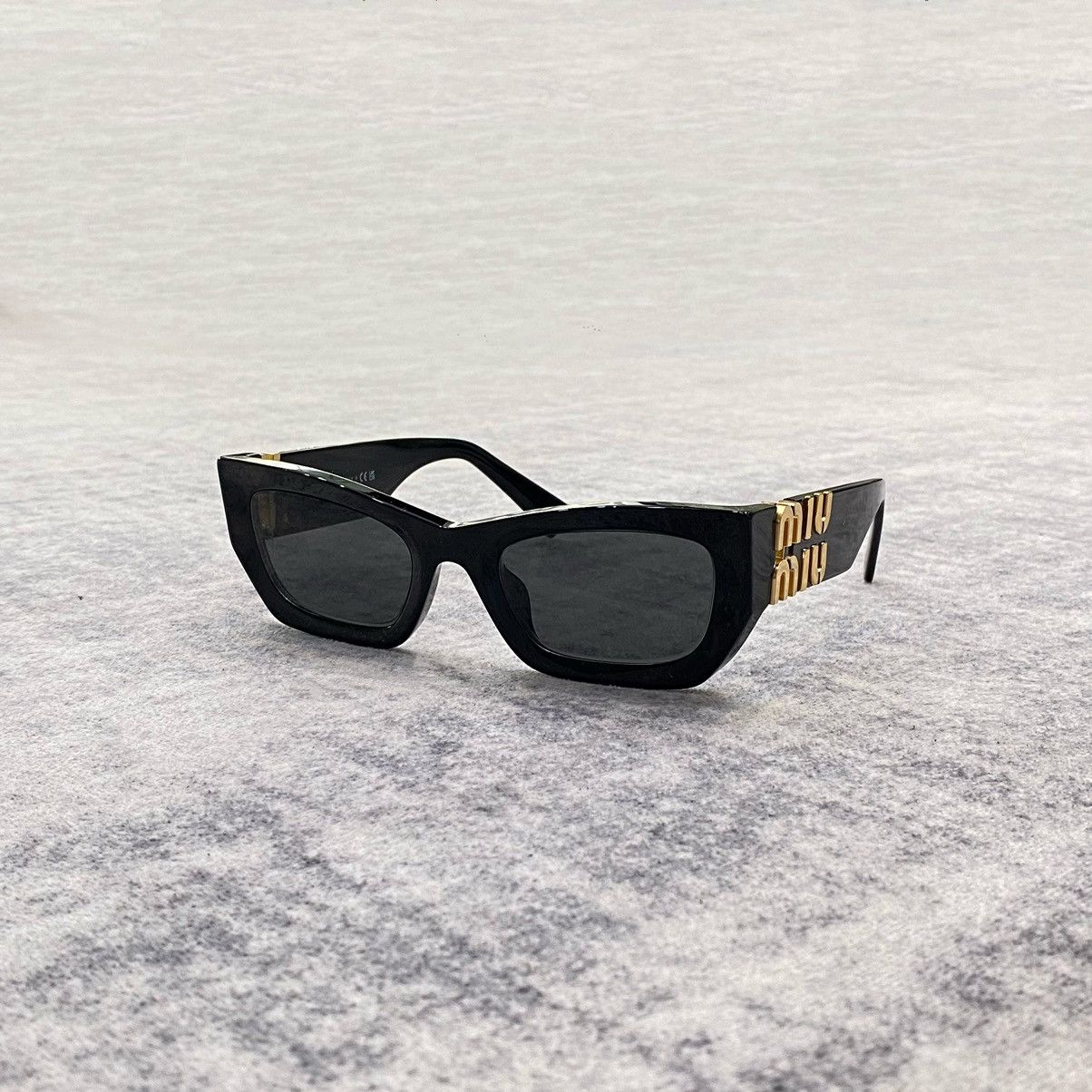 メガネ MiuMiu FW24 Miu Miu - 0MU 53WV - 1BC1O1 (0MU 53WV 1BC1O1) Miu Miu MU 53WV 26C1O1 Old Gold Eyeglasses for Woman