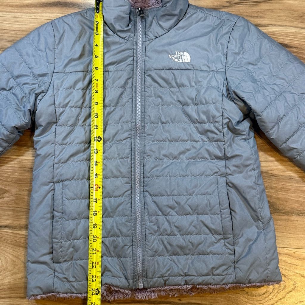 The North Face The North Face Girls XL Reversible Jacket Gray Purple Size XXL / US 16-18 / IT 52-54 - 8 Thumbnail
