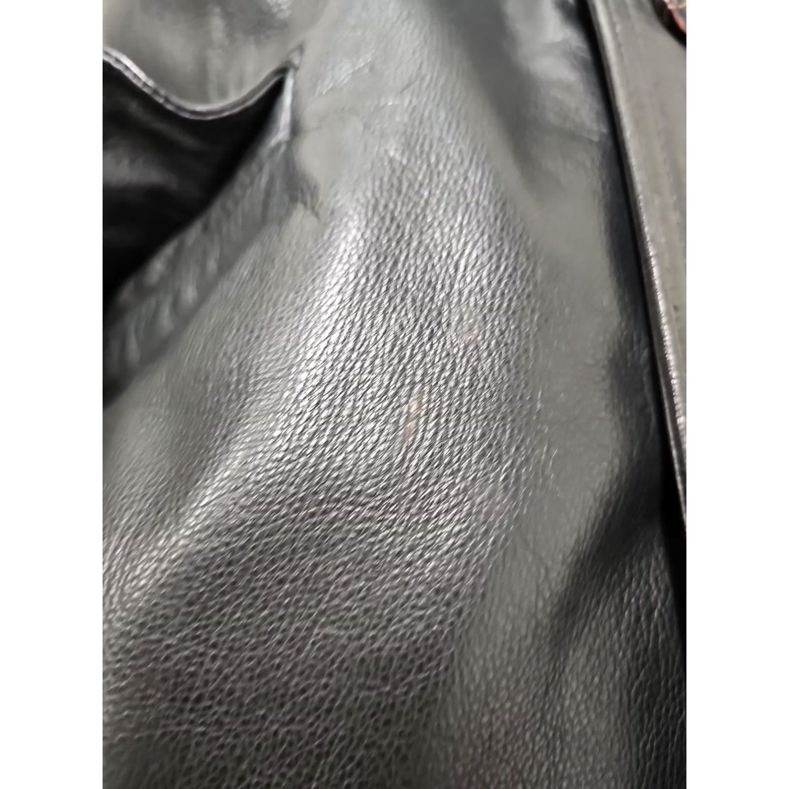 Schott VINTAGE Schott NYC 46 Black Leather Car Coat Jacket Men’s Long Overcoat Casual Formal Size US S / EU 44-46 / 1 - 4 Thumbnail