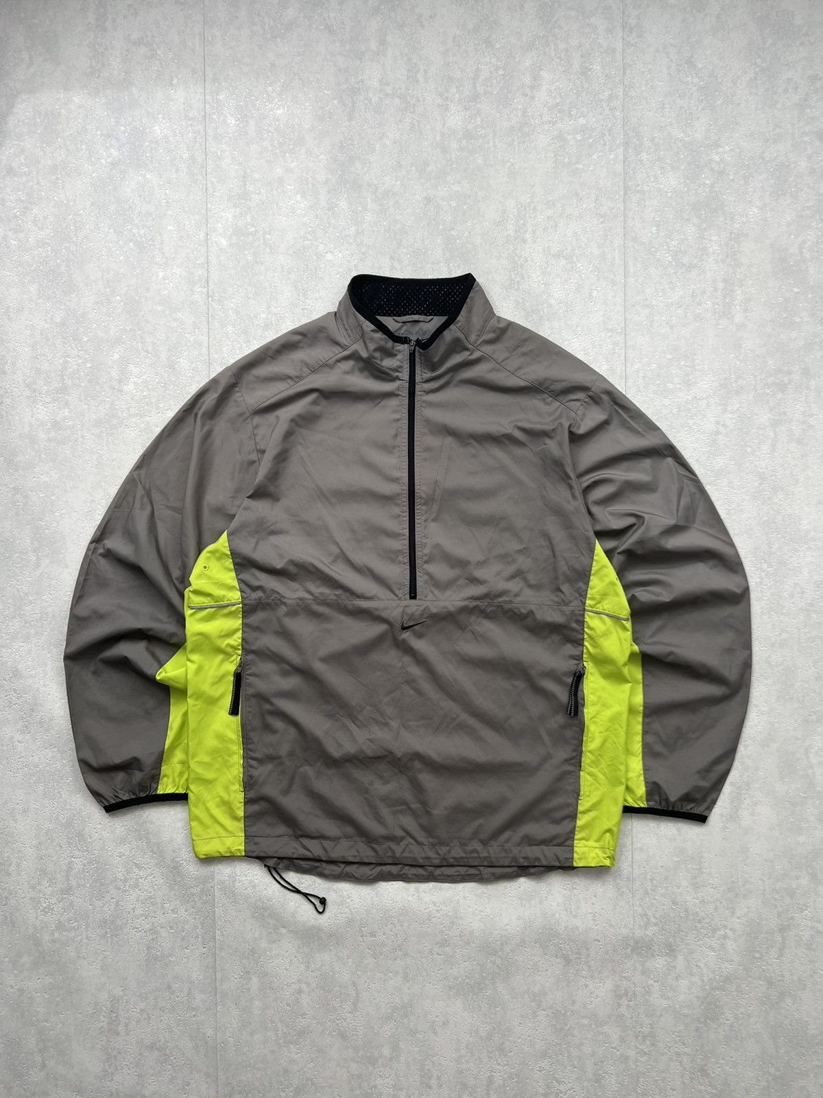 Nike 00's NIKE CENTR SWOOSH 1/2 HALF ZIP ANORAK TRACK JACKET Y2K Size US L / EU 52-54 / 3 - 1 Thumbnail