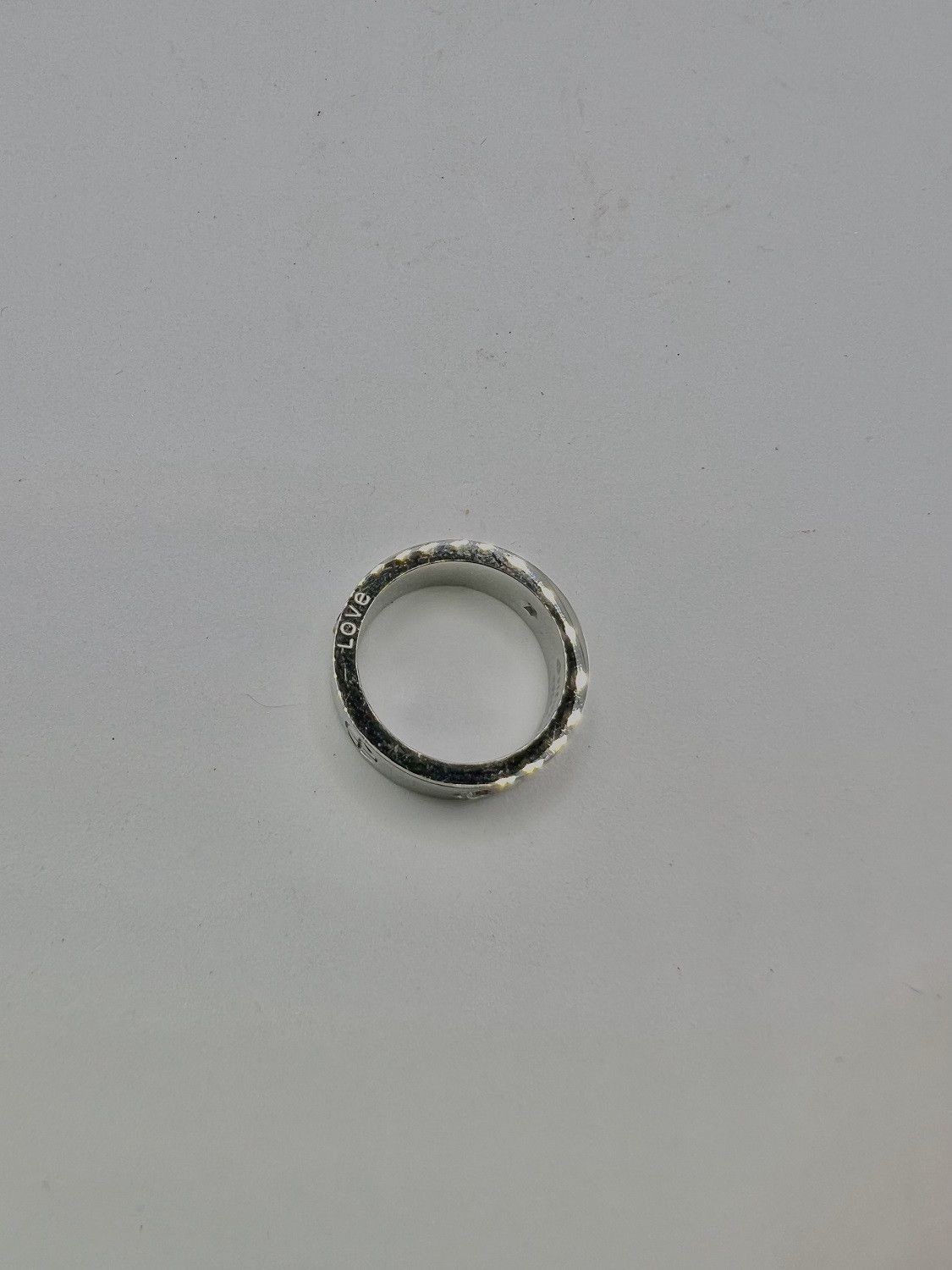 Jewelry Love Silver Ring with Czs - Size 5.5 Size ONE SIZE - 4 Thumbnail