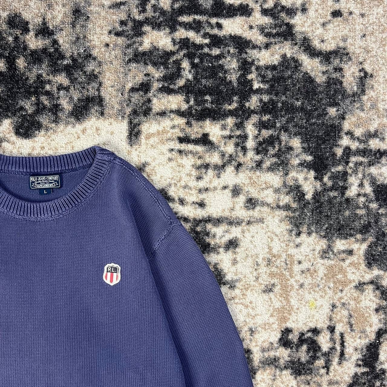 Polo Ralph Lauren Polo Jeans Ralph Lauren Mini Logo Knit Sweater Size US L / EU 52-54 / 3 - 2 Thumbnail