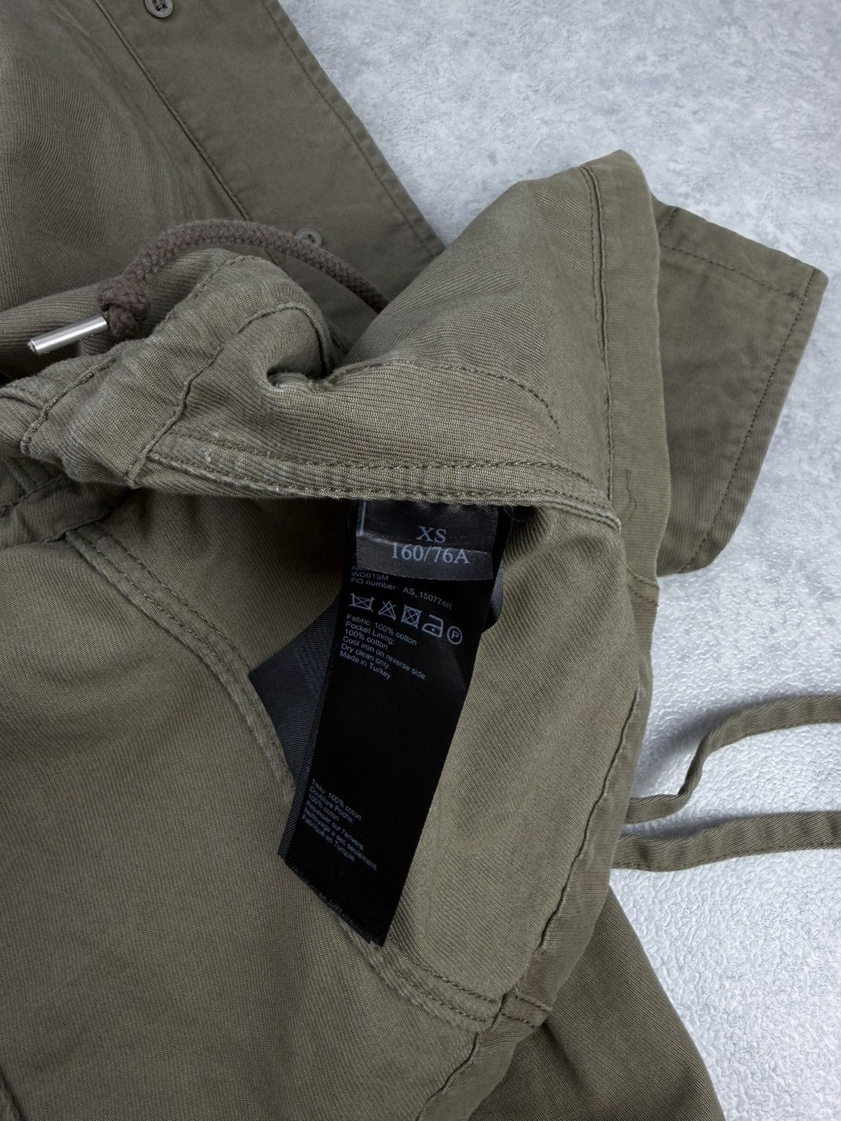 Allsaints AllSaints Amira Utility Jacket Womens XS Khaki Size XS / US 0-2 / IT 36-38 - 9 Thumbnail