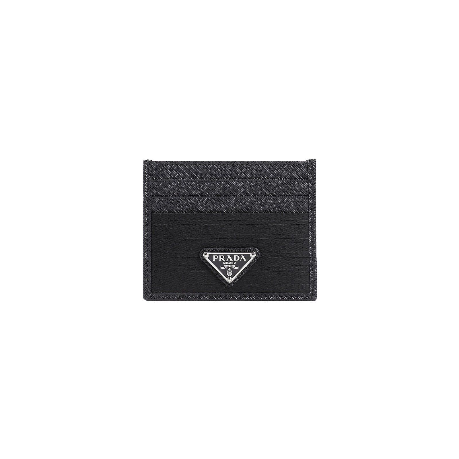 Prada PRADA Black Re-Nylon Card Holder New & Authentic Size ONE SIZE - 1 Thumbnail