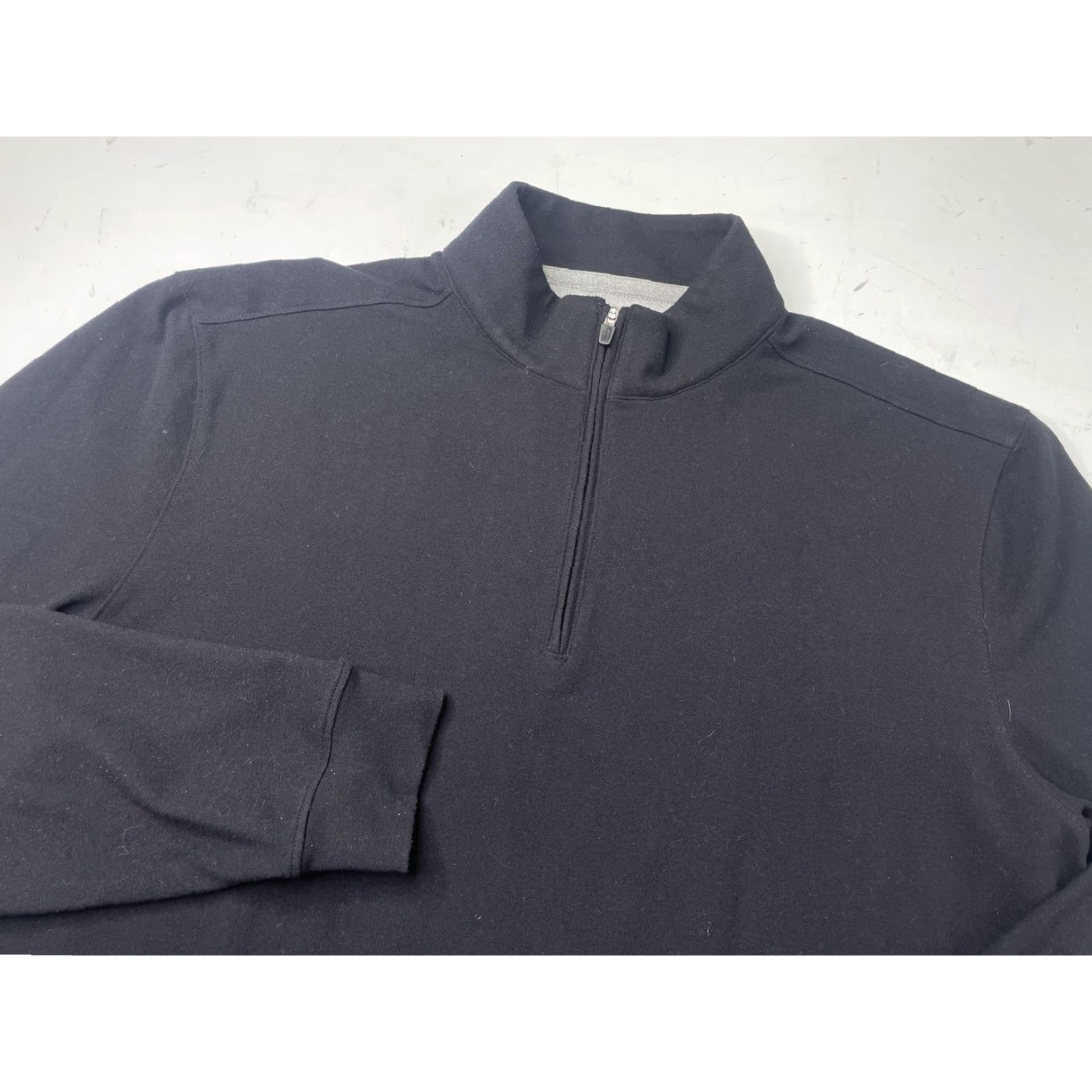 johnnie-O johnnie-O Sully 1/4 Zip Men’s Black Pullover L Black Mens Size US L / EU 52-54 / 3 - 2 Thumbnail