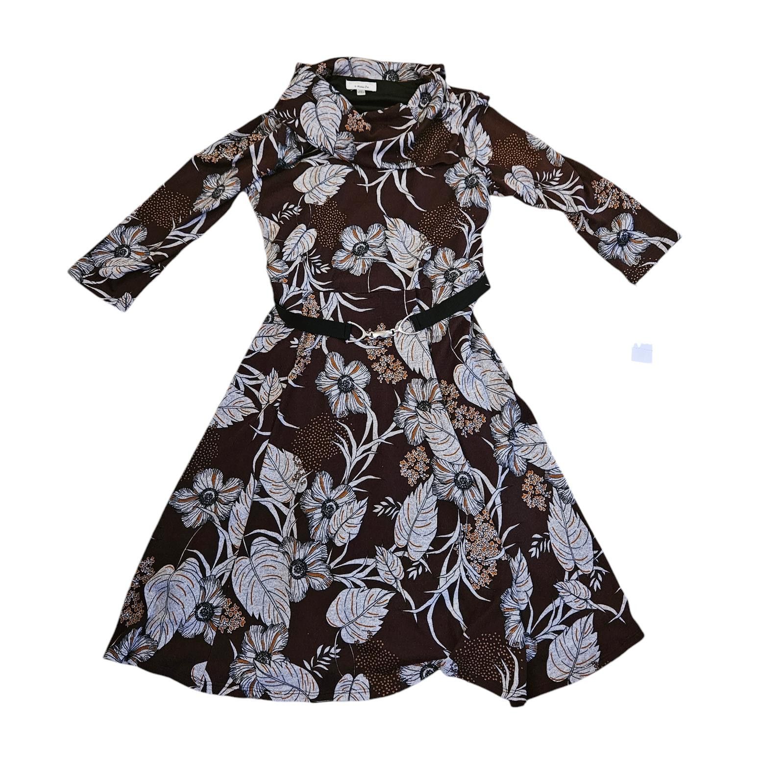Kirkland Signature Signature by Robbie Bee Floral Dress - Size PM Size M / US 6-8 / IT 42-44 - 1 Thumbnail
