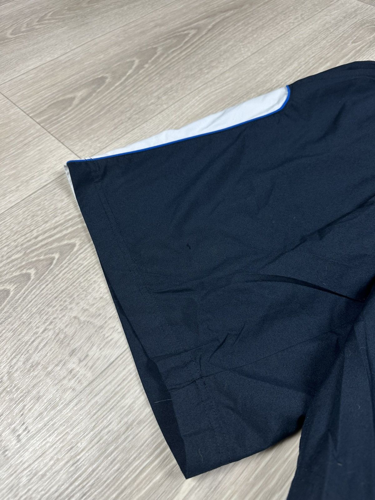 Nike × Vintage Vintage Nike Shorts Spellout Swoosh Side Logo Size L Size US 34 / EU 50 - 9 Thumbnail