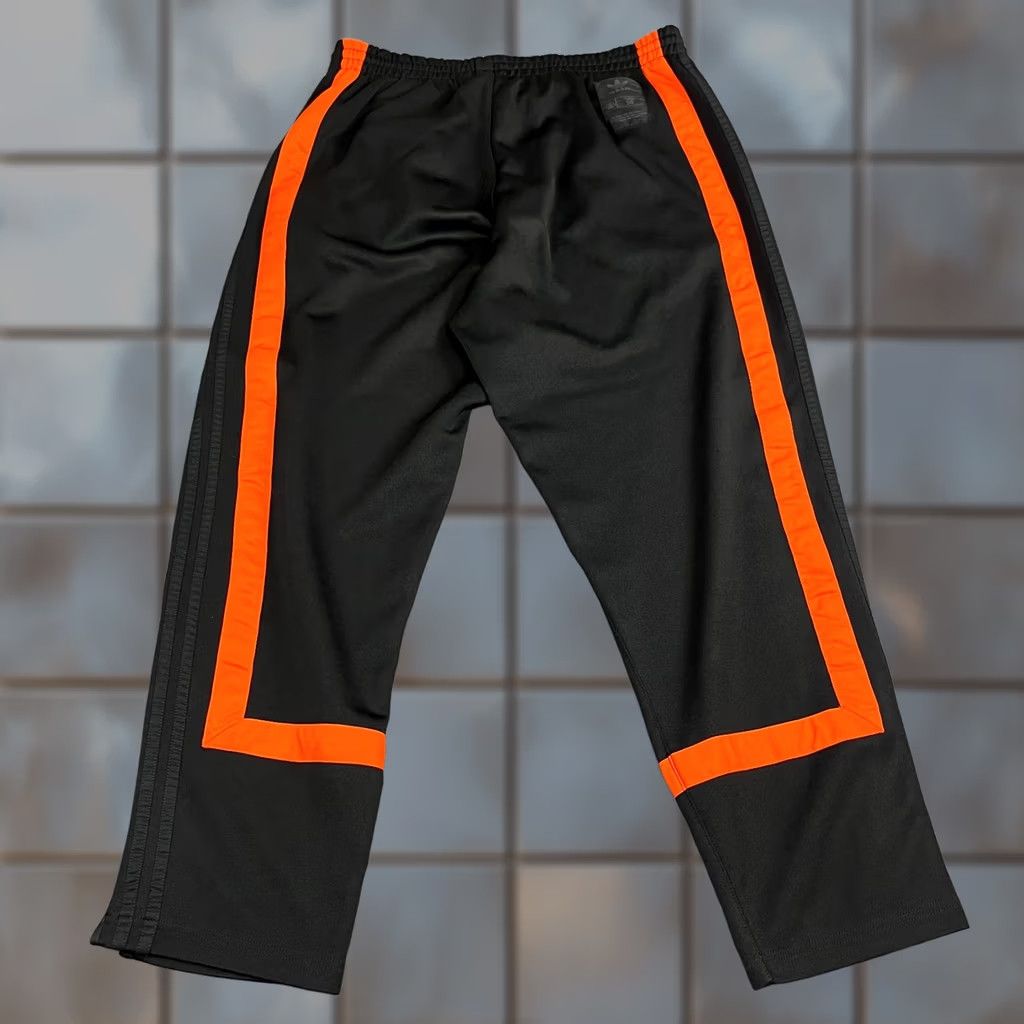 Adidas Adidas Originals Sweatpants Mens L Black Grey GK0654 Trefoil Firebird Bottoms Size US 33 - 1 Thumbnail
