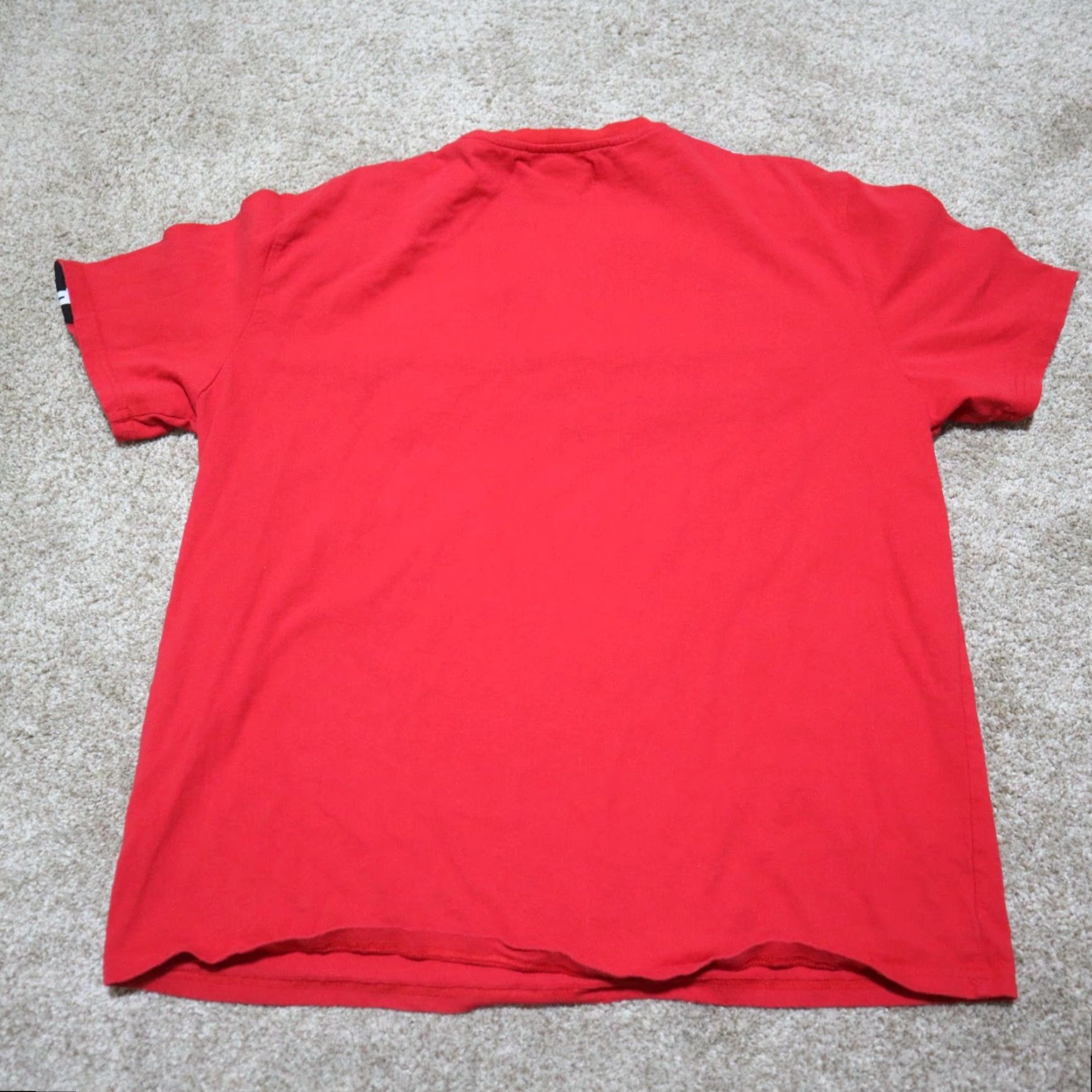 Logo 7 VINTAGE Pyramid Logo Red T-Shirt Men Large Streetwear Casual 90s Size US L / EU 52-54 / 3 - 7 Thumbnail
