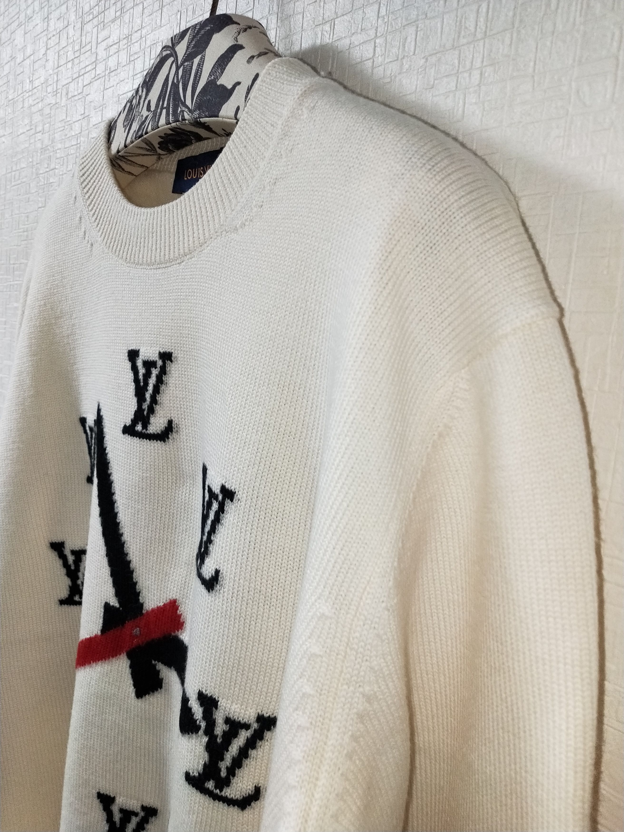 Louis Vuitton Wool Intarsia Clock Sweater Size US L / EU 52-54 / 3 - 3 Thumbnail