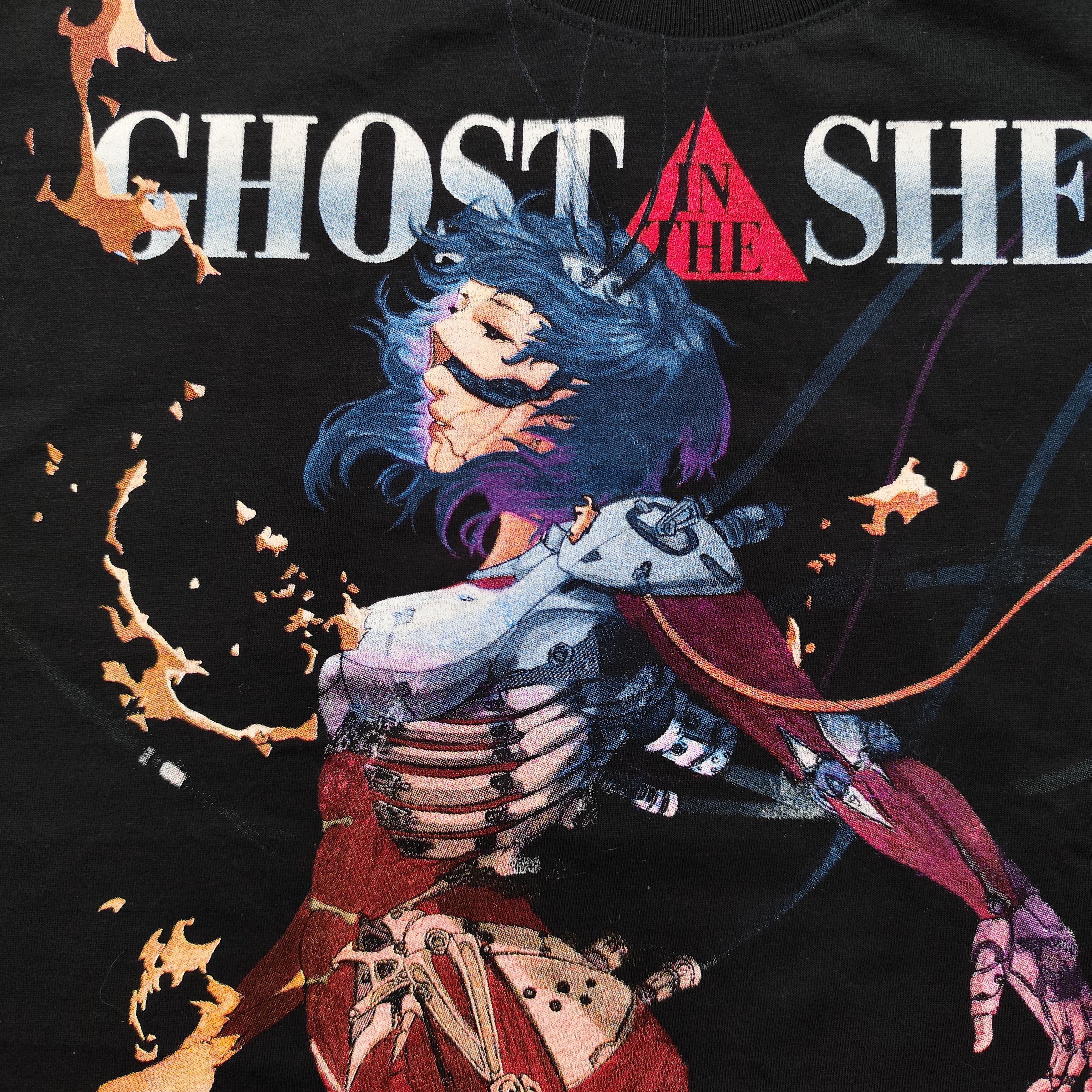Anime × Vintage Rare Ghost In The Shell Anime Tee Japanese Manga Motoko Size US L / EU 52-54 / 3 - 1 Thumbnail