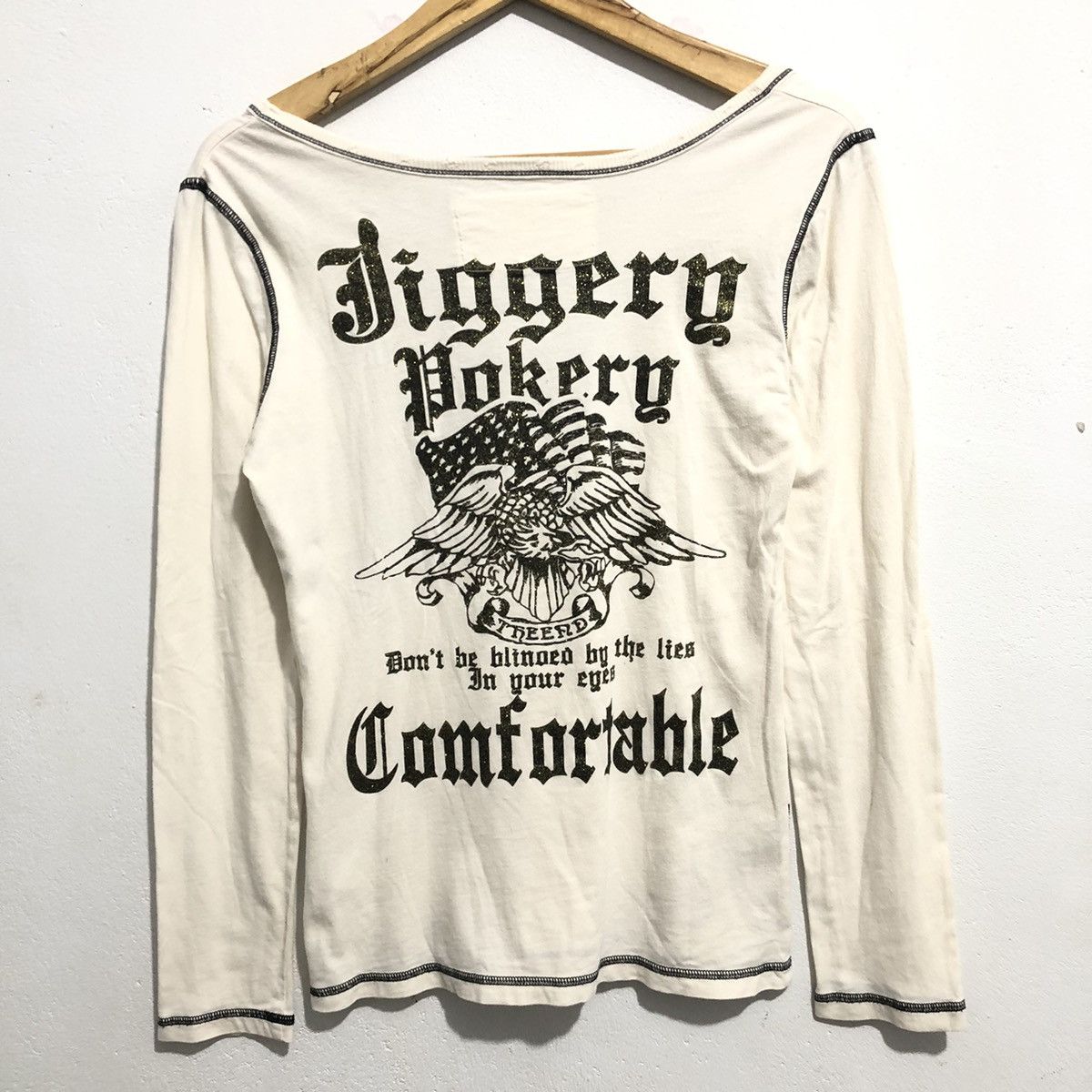 If Six Was Nine JIGERY POKERY POEM COMFORTABLE LONGSLEEVE Size US M / EU 48-50 / 2 - 2 Thumbnail