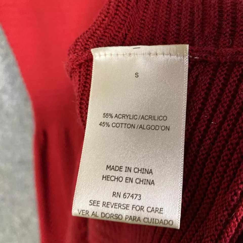 Other Julian Taylor Dress Women's Small A-Line Red Acrylic S Size S / US 4 / IT 40 - 7 Thumbnail