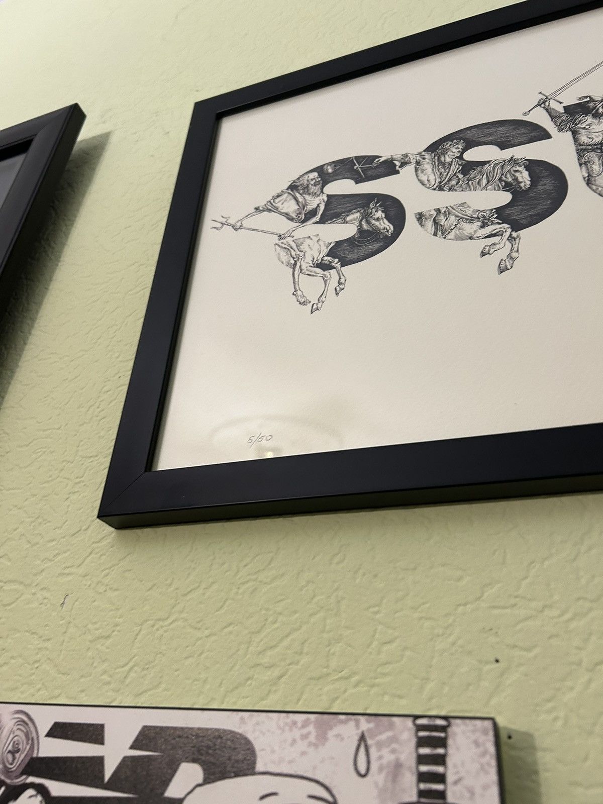 SSUR SSUR Limited 5/50 Signed Art Poster Size ONE SIZE - 3 Thumbnail