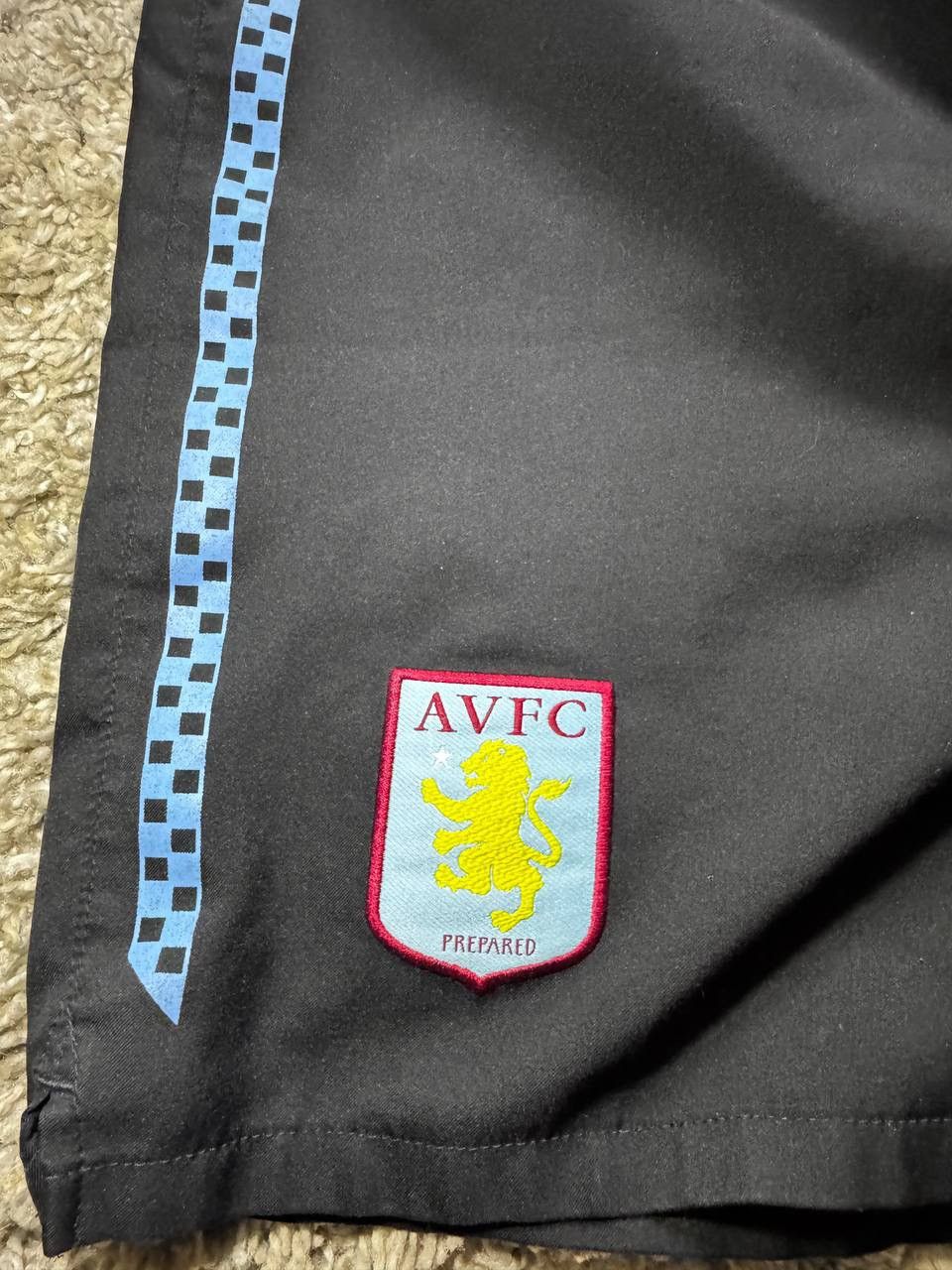 Nike Nike Aston Villa FC Andreas Weimann match-worn soccer shorts Size US 38 / EU 54 - 3 Thumbnail