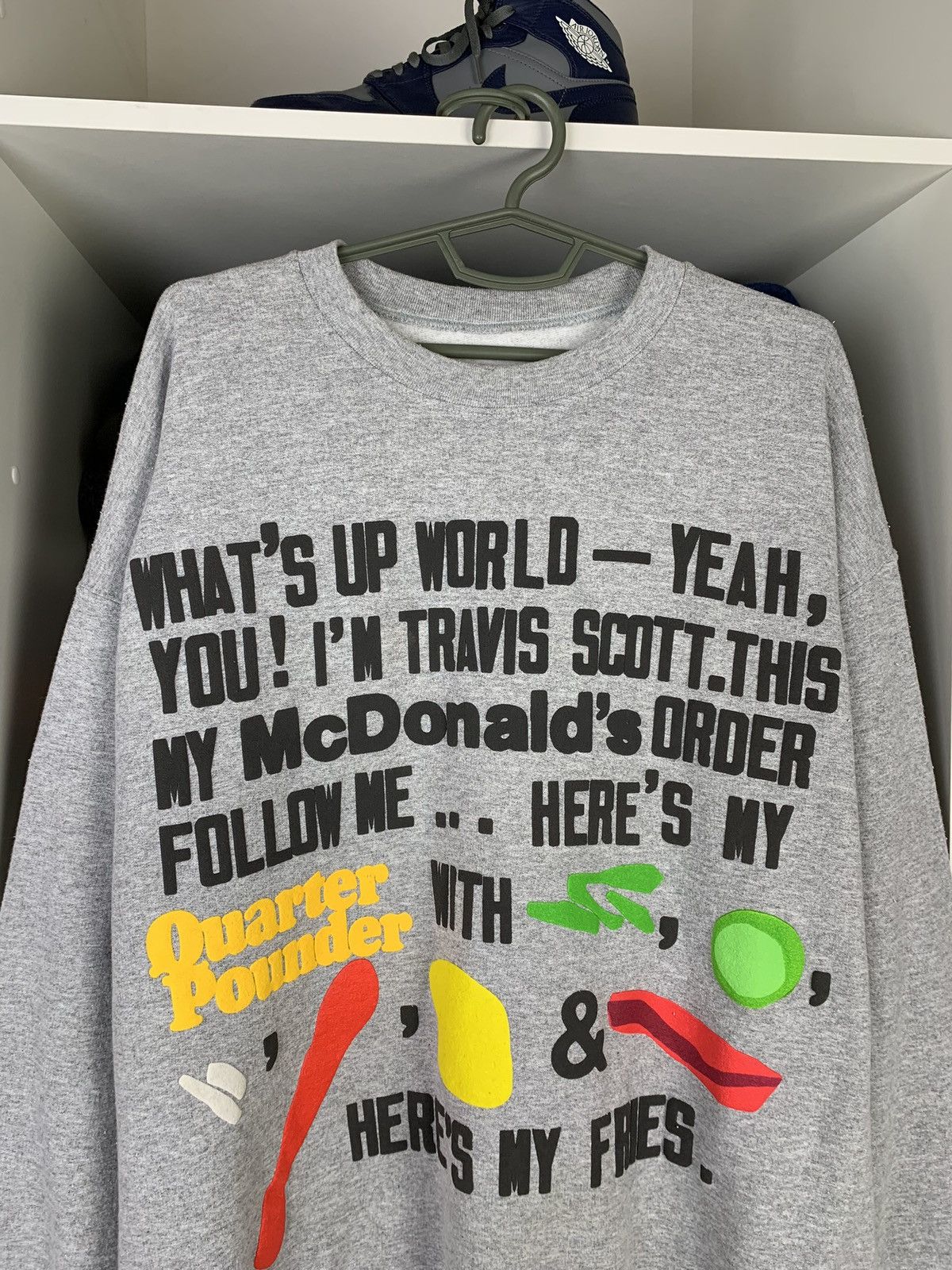 Travis Scott 2020 Travis Scott x McDonald's Cactus Jack Sweatshirt Size US L / EU 52-54 / 3 - 2 Thumbnail