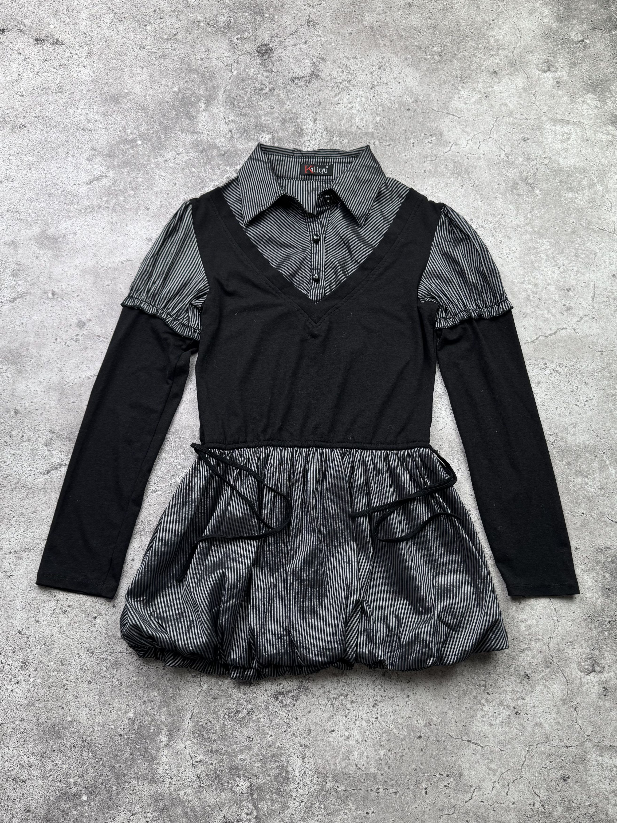 Japanese Brand Vintage Dress With Long Sleeve(V155)C653 Size S / US 4 / IT 40 - 1 Thumbnail