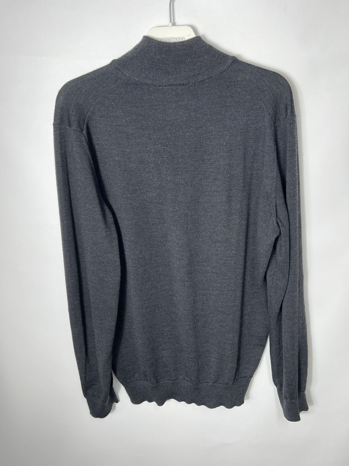 Lacoste Vintage luxury streetwear Lacoste 1/4 Zip Sweater Size US L / EU 52-54 / 3 - 6 Thumbnail