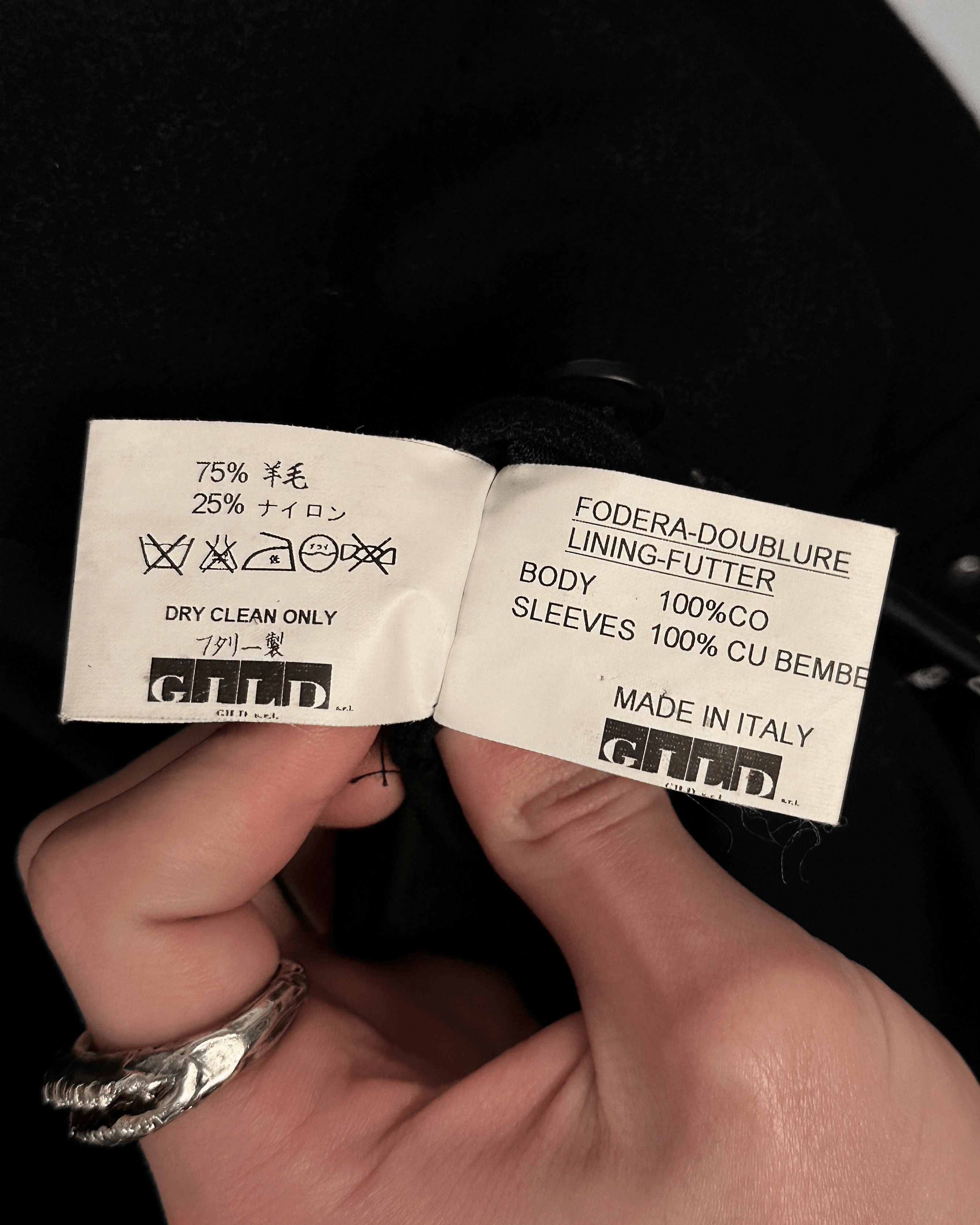 Andrew Mackenzie Andrew McKenzie Bondage Metal Ring Coat Size US M / EU 48-50 / 2 - 9 Thumbnail