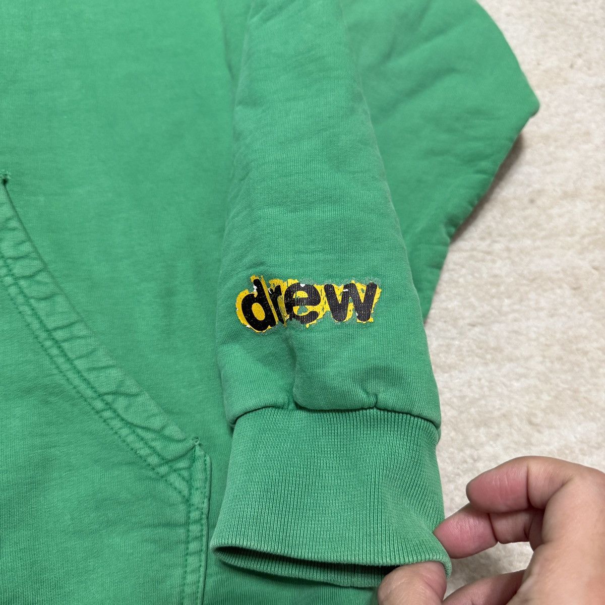 Drew House Drew House Secret Hoodie Green Oversized Bieber Men's M Size US M / EU 48-50 / 2 - 4 Thumbnail