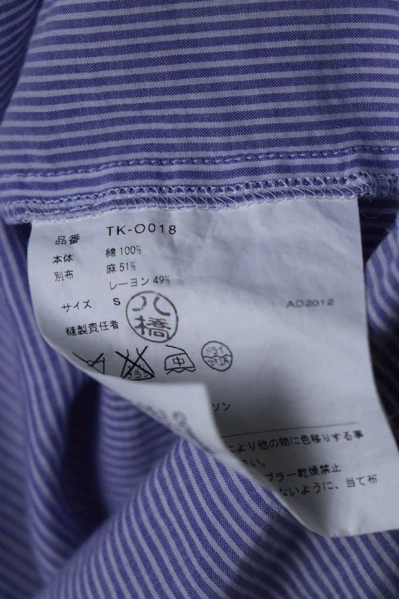 Comme des Garcons Comme Des Garcons Navy Neck Flat Cut Dress Size S / US 4 / IT 40 - 8 Thumbnail
