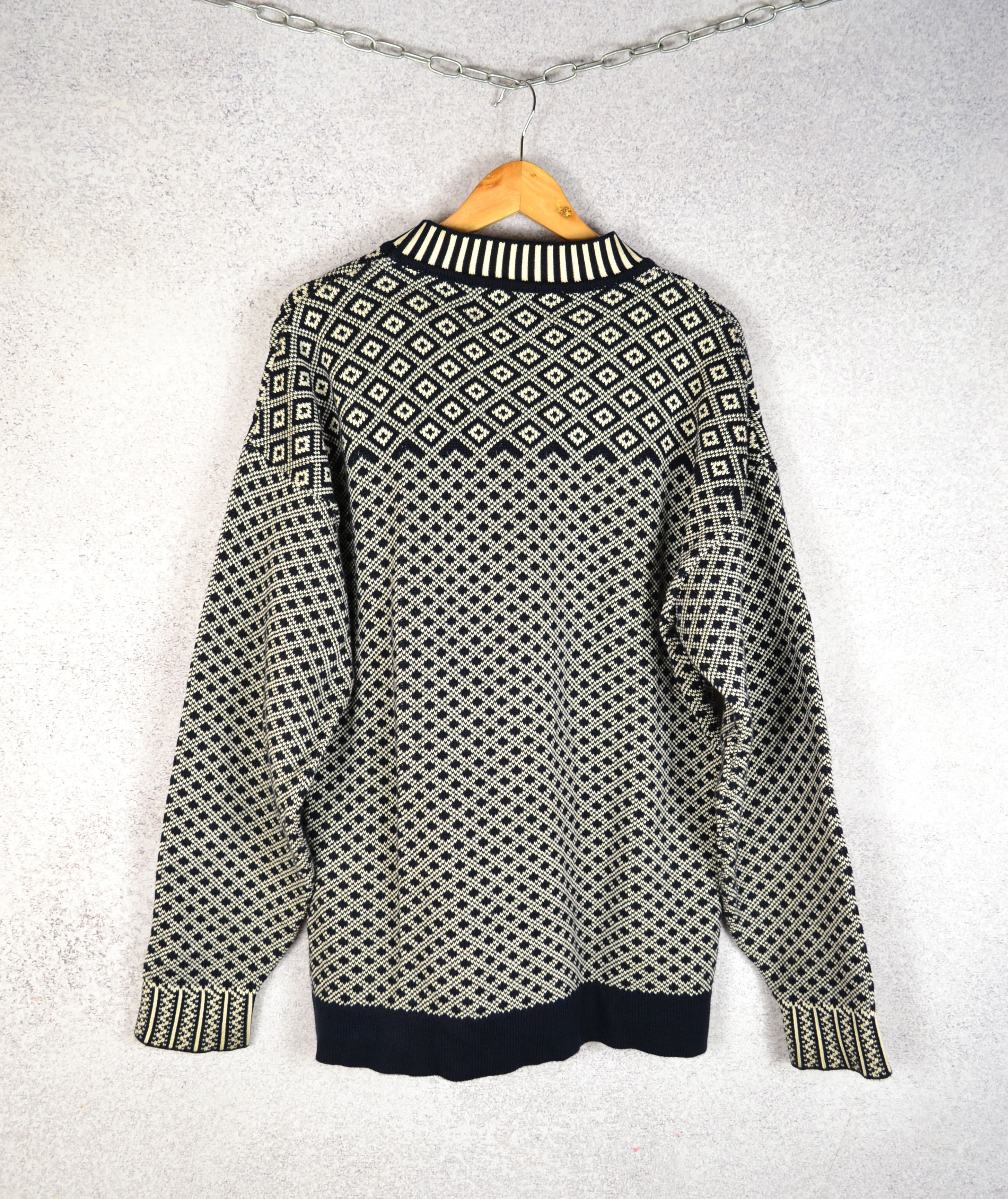 Designer Holebrook Sweden Heavy Cotton Knitted Sweater Size XL Size US XL / EU 56 / 4 - 4 Thumbnail