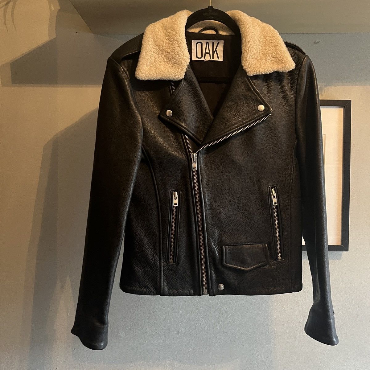 Sherpa Rebel Leather Jacket