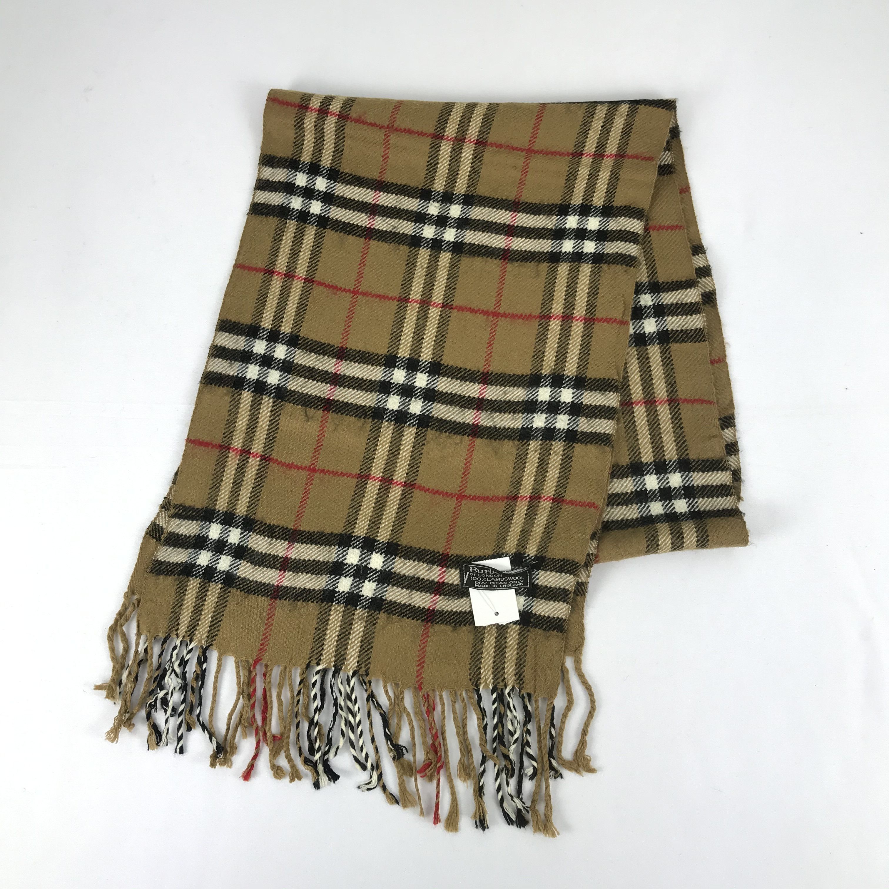 Burberry Vintage Burberry Scarf Nova Check Muffler Winter Wool . Size ONE SIZE - 2 Thumbnail