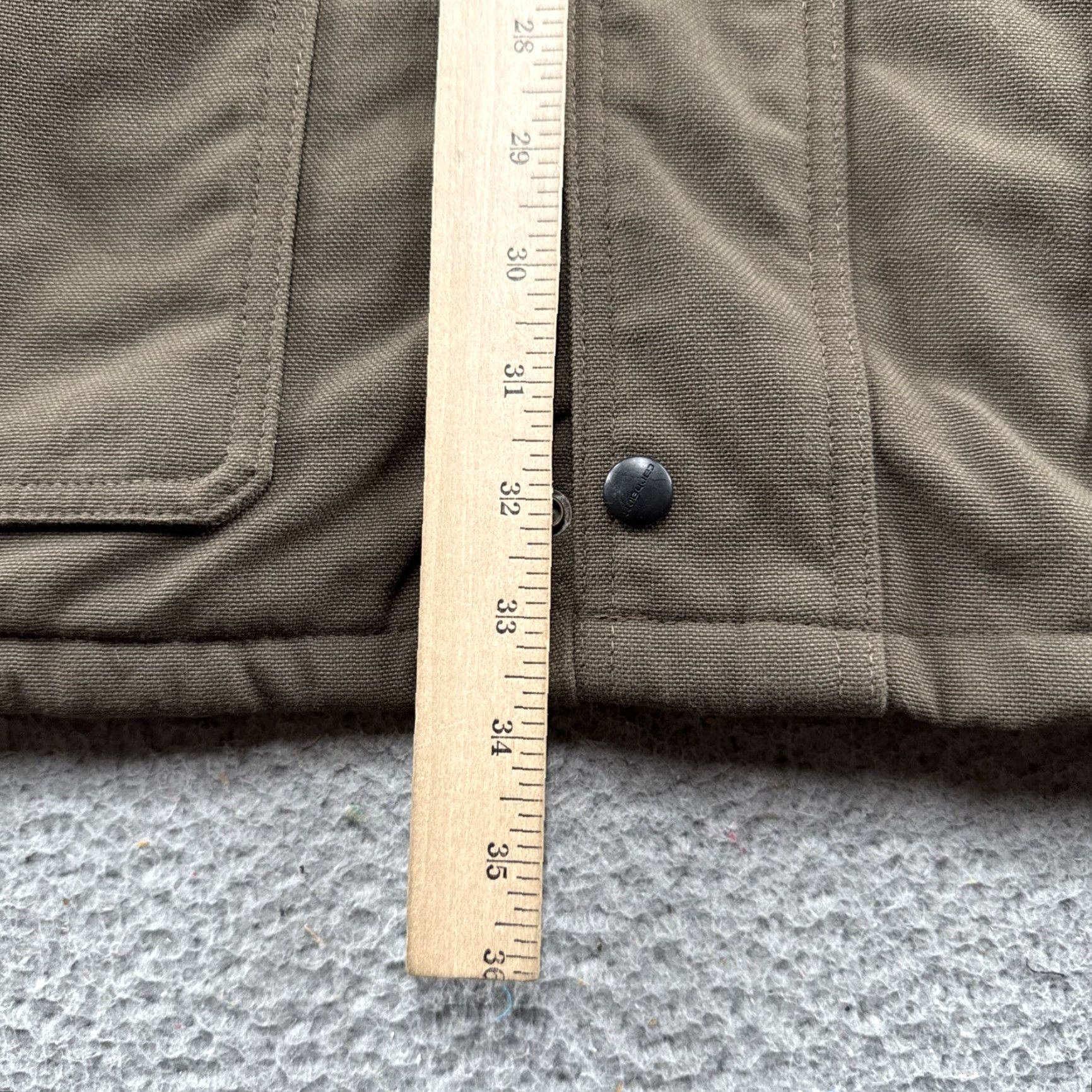 Carhartt VINTAGE Carhartt C41 Field Jacket Men XL Brown Denim 90s Work Jacket Streetwear Lined Size US XL / EU 56 / 4 - 7 Thumbnail