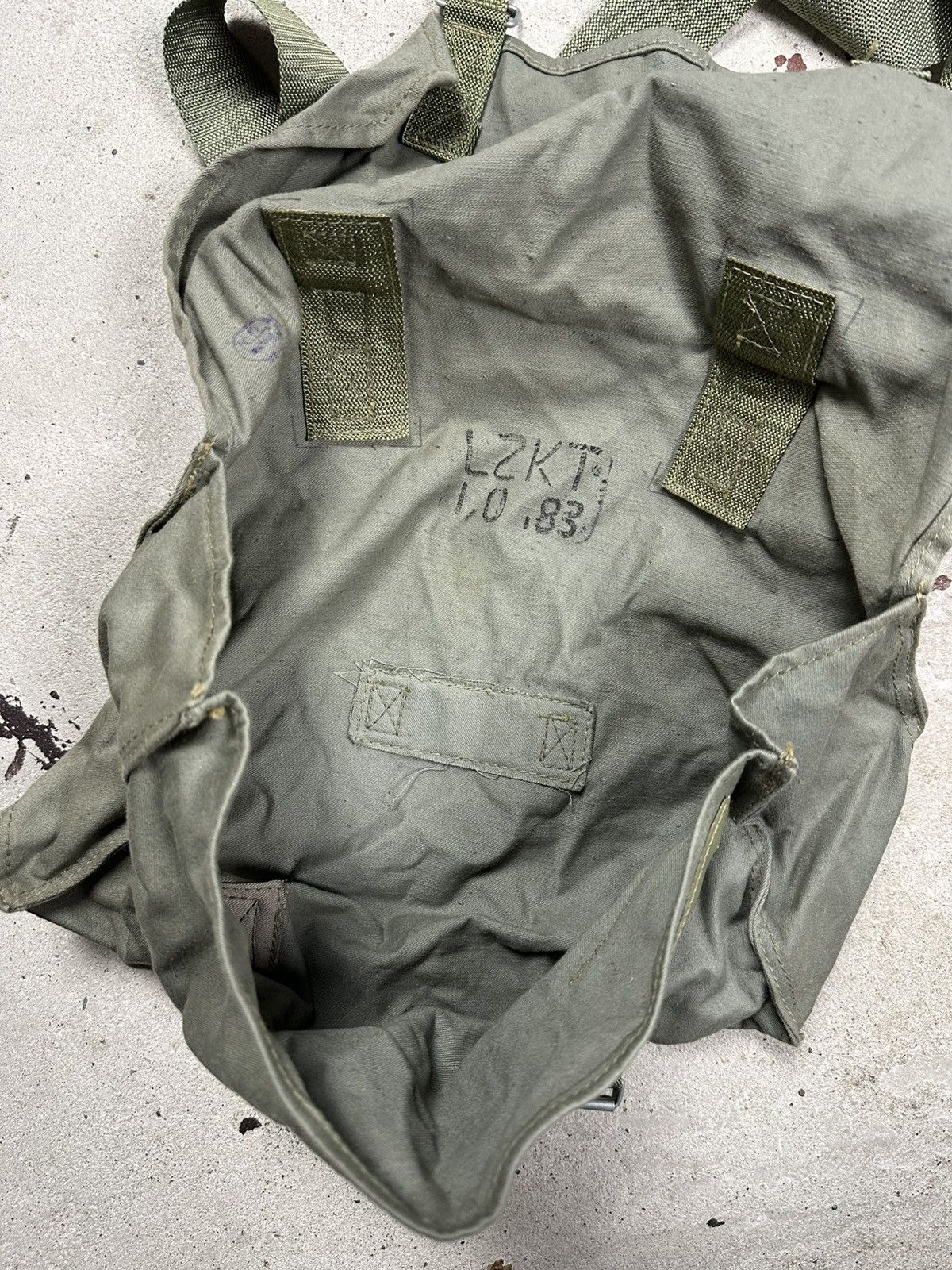 Other Vintage 80s Green Military Army Messenger Crossbody Bag Size ONE SIZE - 10 Thumbnail